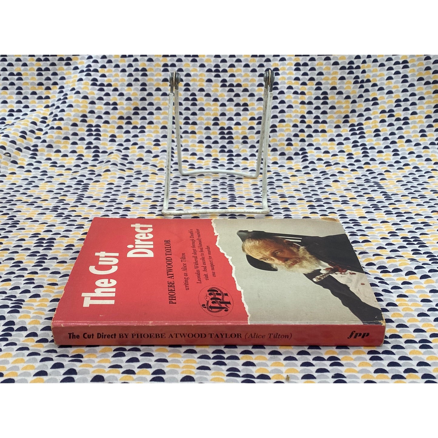 The Cut Direct - Phoebe Atwood Taylor - Alice Tilton - Vintage Paperback Book - Foul Plat Press