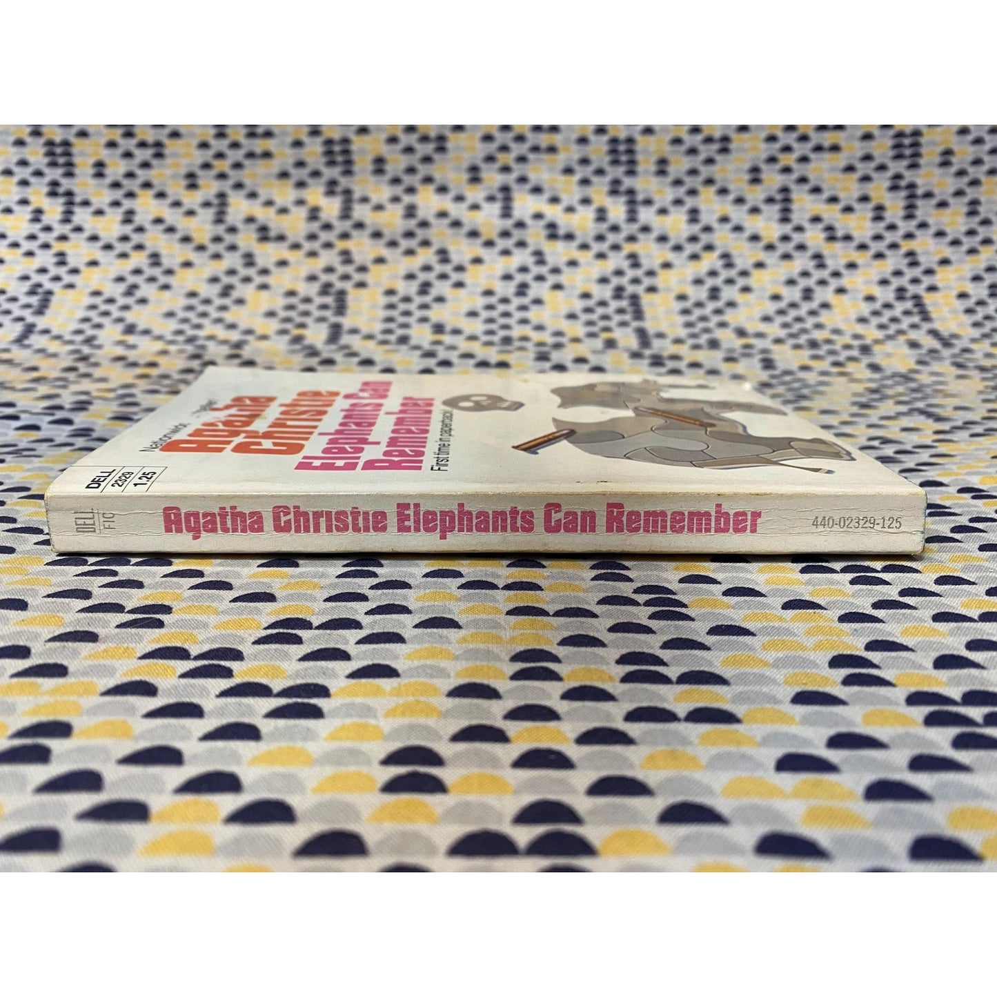 Elephants Can Remember - Agatha Christie - Vintage Paperback Book - Dell Edition