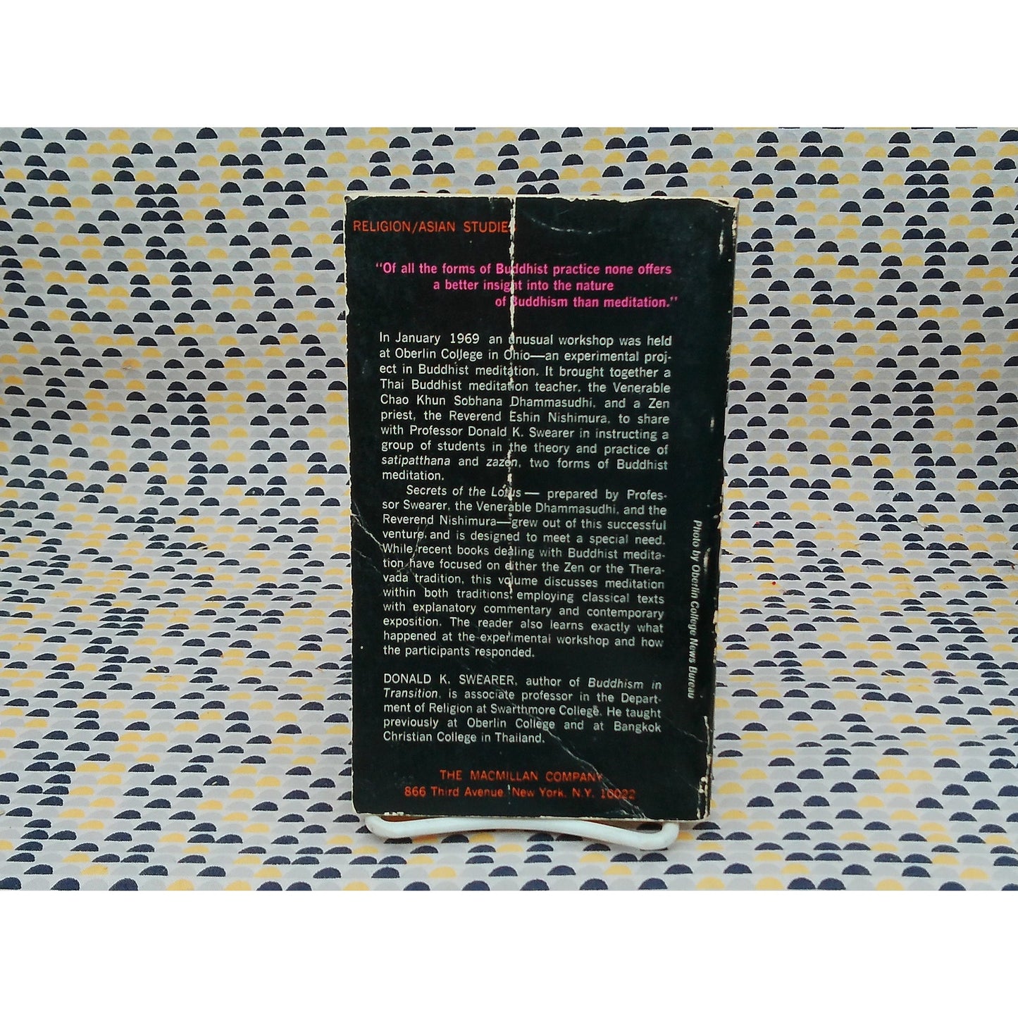 Secrets Of The Lotus - Donald K. Swearer - Vintage Paperback - Macmillan Edition