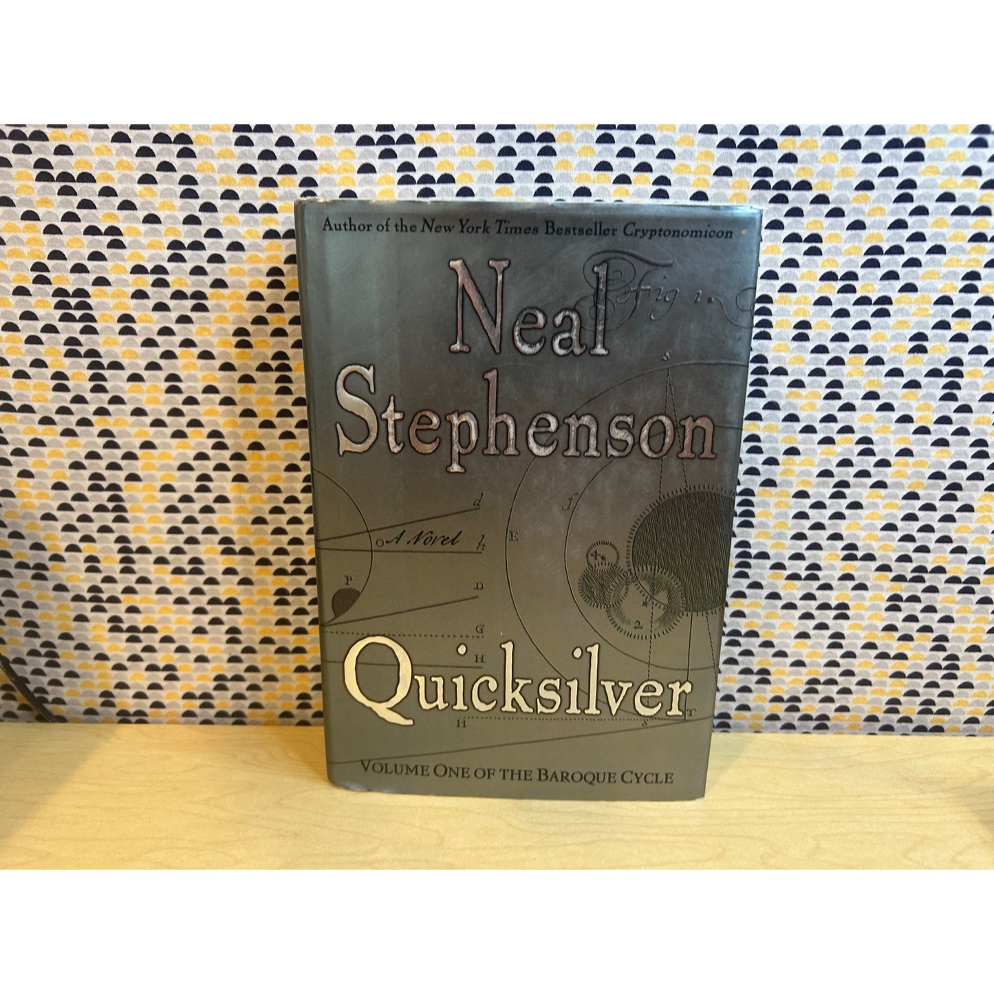 Quicksilver - Neal Stephenson - Vintage Hardcover Book - William Morrow - 1st Ed