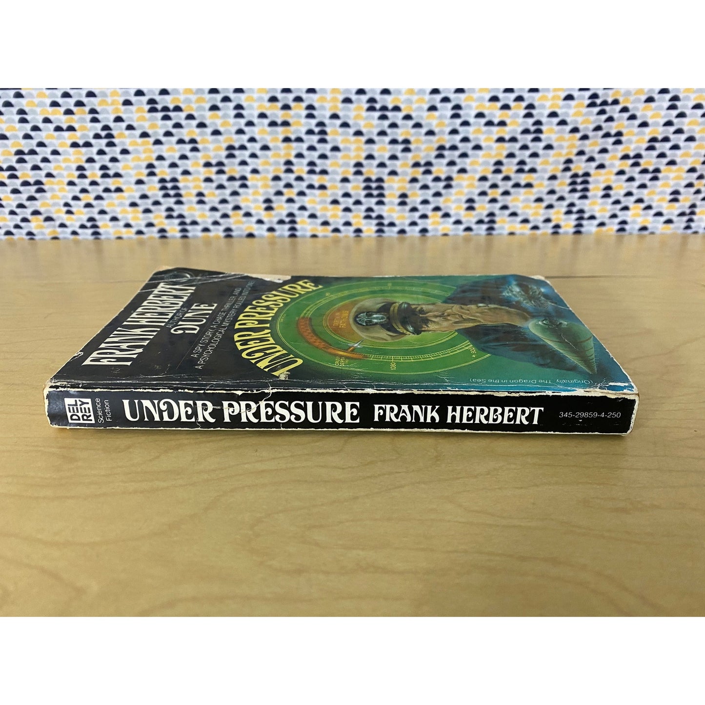 Under Pressure - Frank Herbert - Vintage Paperback - Del Rey Science Fiction