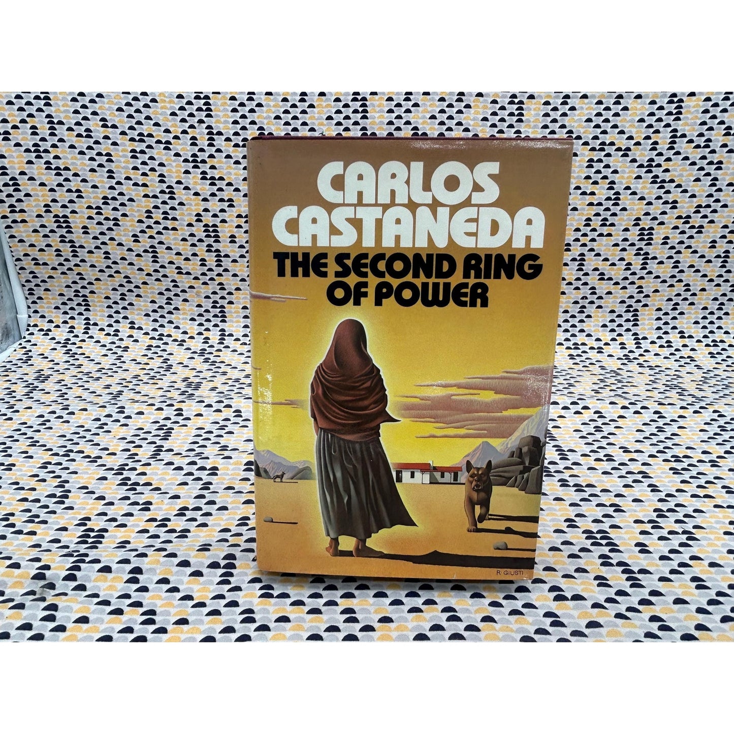 The Second Ring of Power - Carlos Castaneda - Vintage Hardcover Book - Simon and Schuster - 1st Edition, 1st Printing