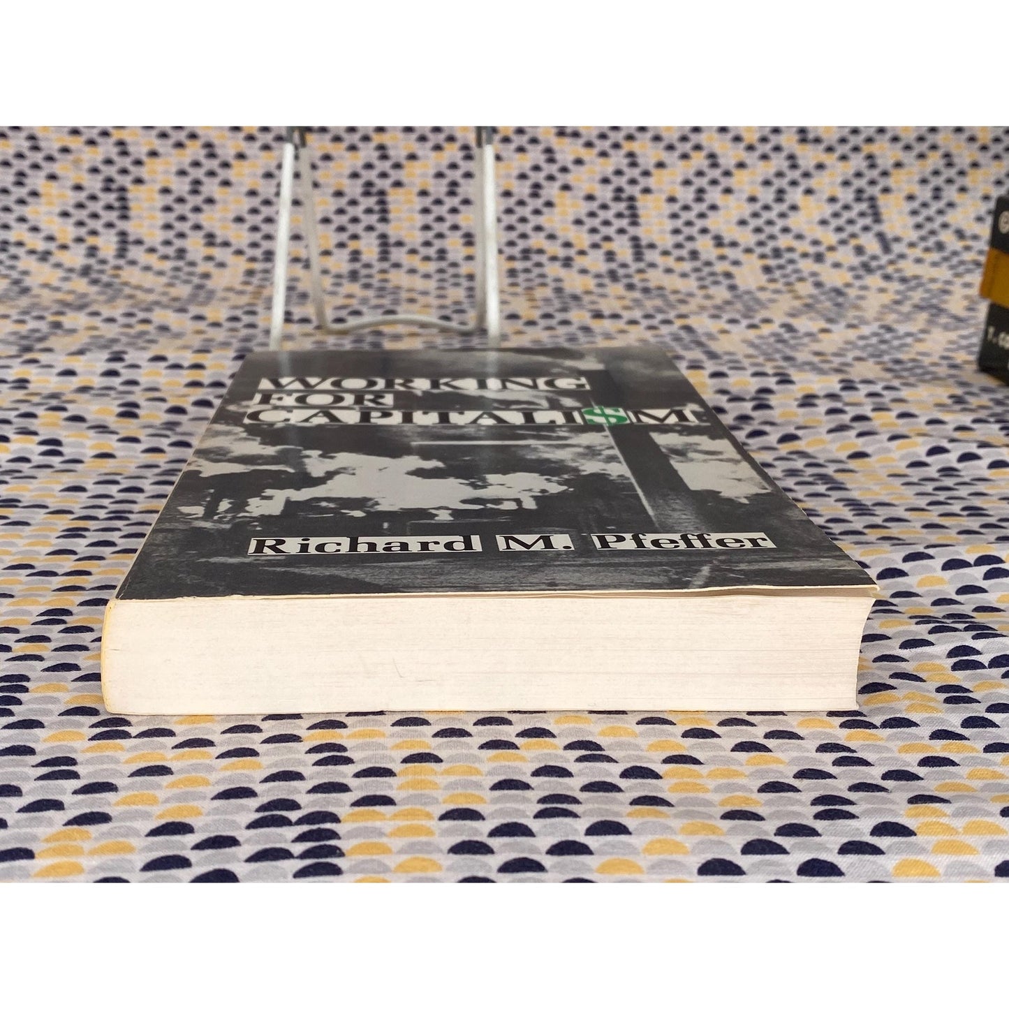 Working For Capitalism - Richard M. Pfeffer - Vintage Paperback Book - Columbia University Press Edition