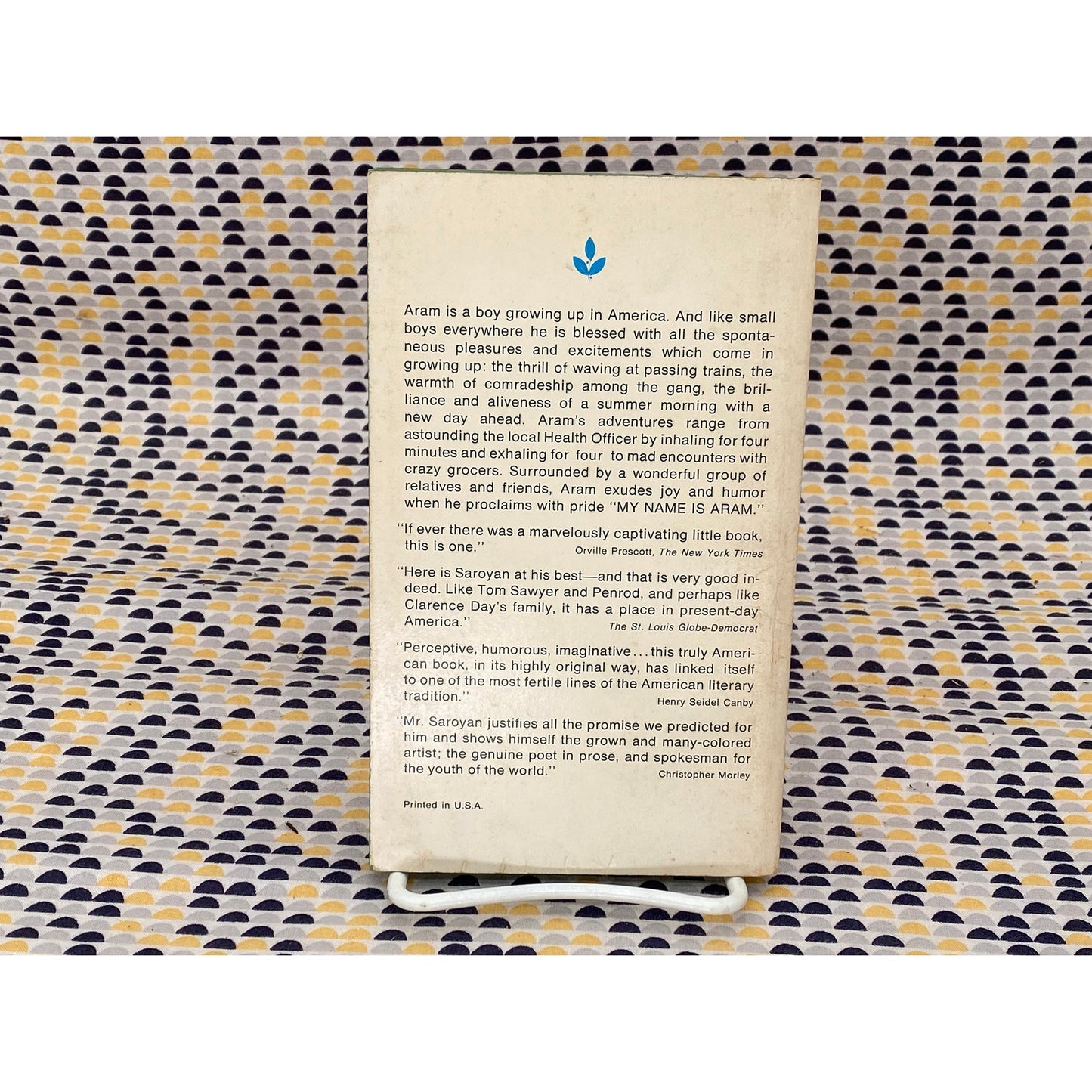 My Name Is Aram - William Saroyan - Vintage Paperback Book - Dell Edition