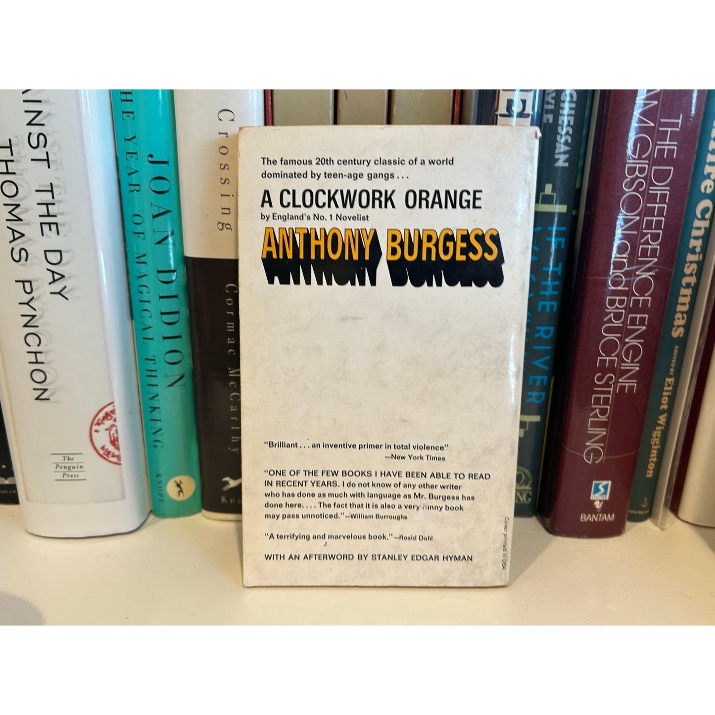A Clockwork Orange - Anthony Burgess - Vintage Paperback Book - Ballantine Books