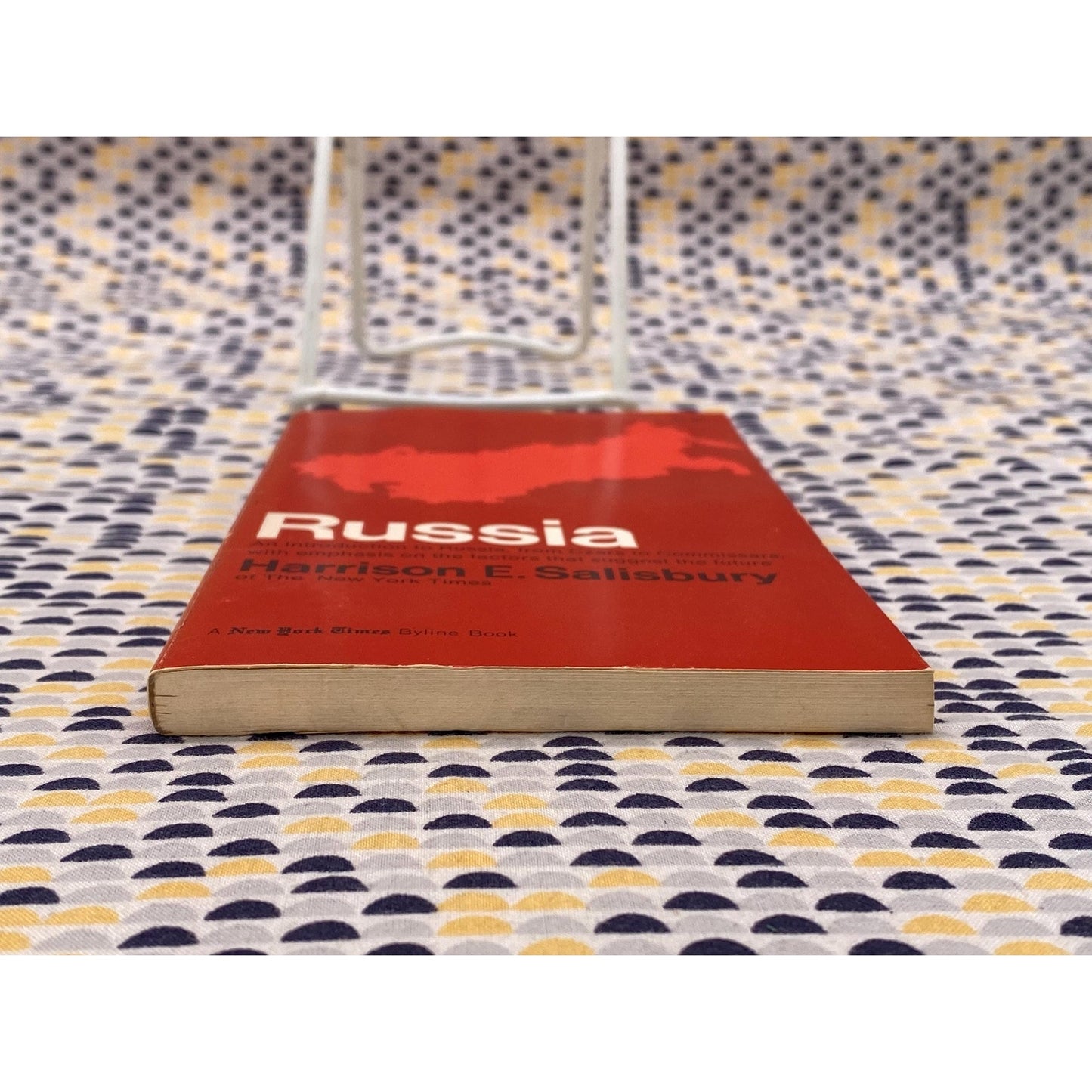 Russia: An Introduction To Russia, From Czars To Commissars, ...- Harrison E. Salisbury - Vintage Paperback Book - Atheneum Edition