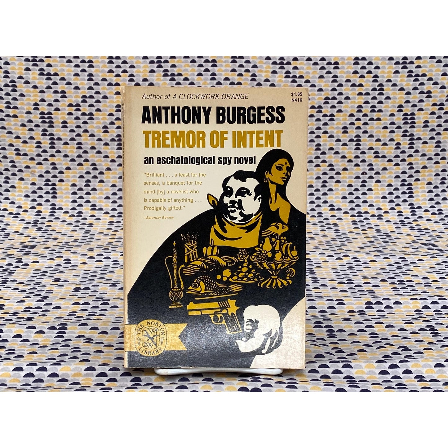 Tremor Of Intent - Anthony Burgess - Vintage Paperback Book - Ballantine Edition