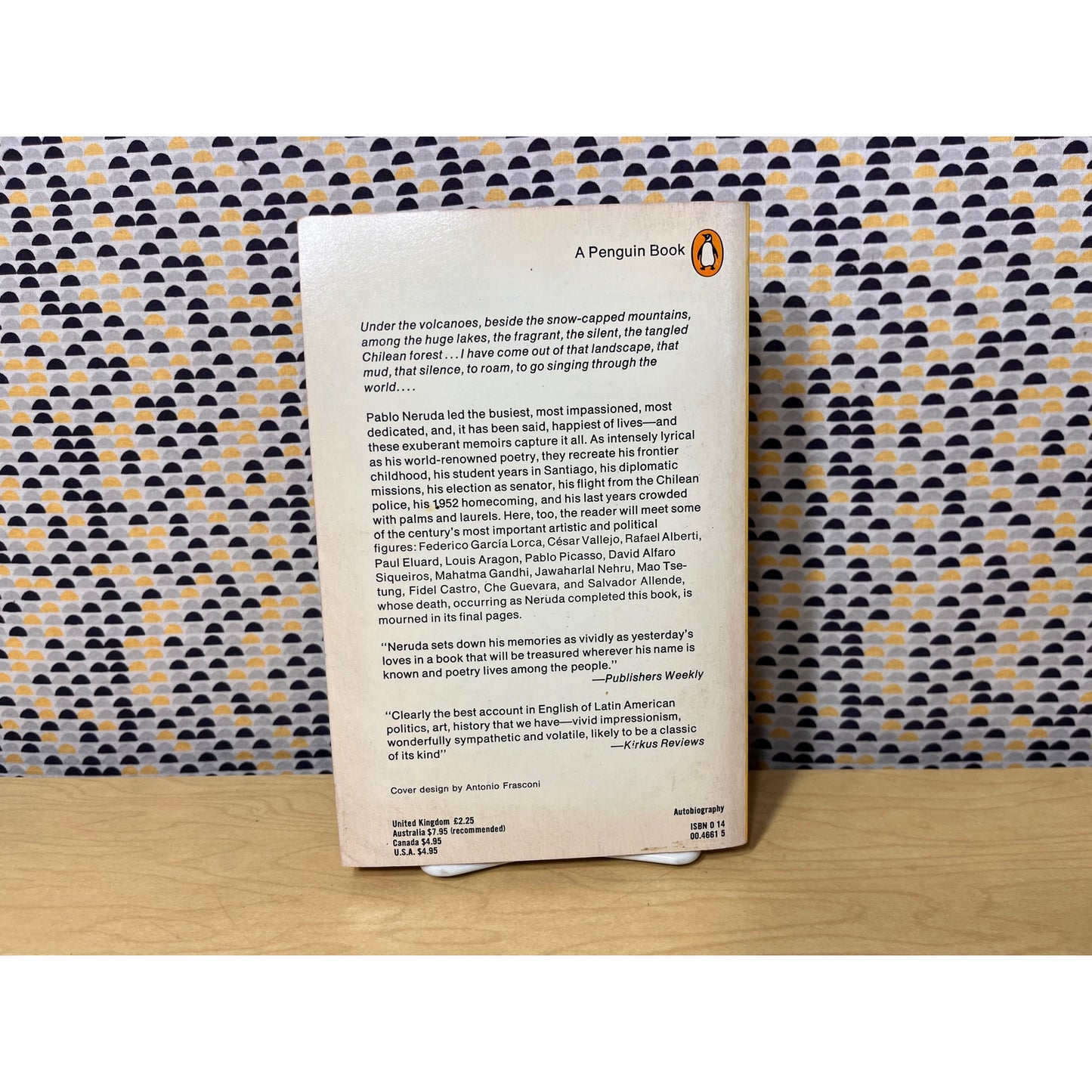 Memoirs - Pablo Neruda - Penguin Books - Paperback