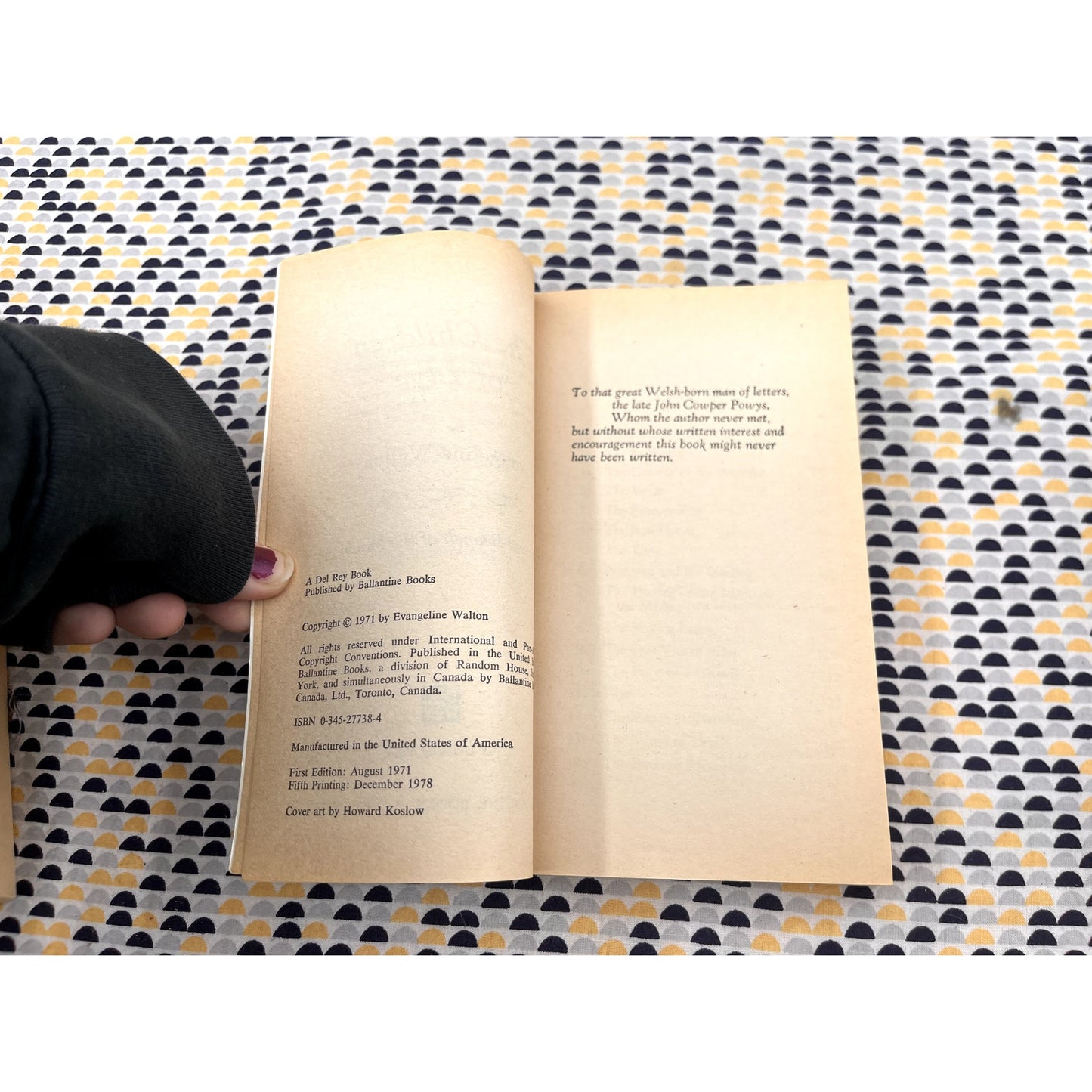 The Children of Llyr - Evangeline Walton - Del Rey Books