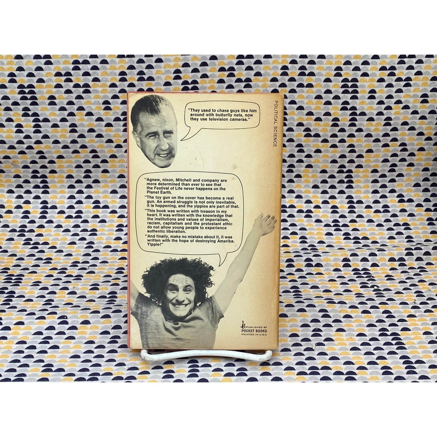 Revolution for the Hell of It - Free - Abbie Hoffman - Vintage Paperback Book