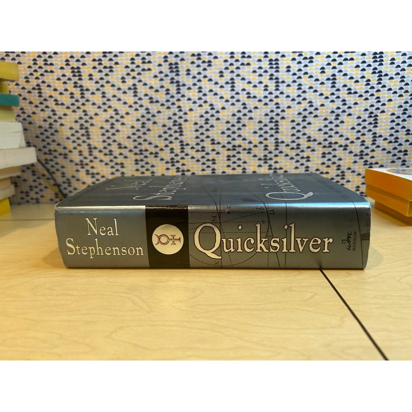 Quicksilver - Neal Stephenson - Vintage Hardcover Book - William Morrow - 1st Ed
