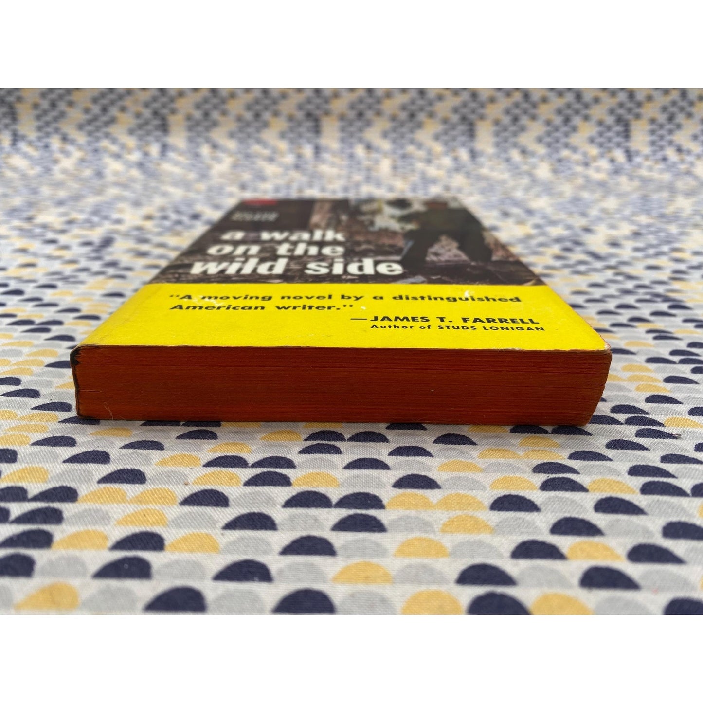 A Walk on the Wild Side - Nelson Algren - Movie Tie-In Edition - Vintage Paperback Book - 50 cent Crest Edition