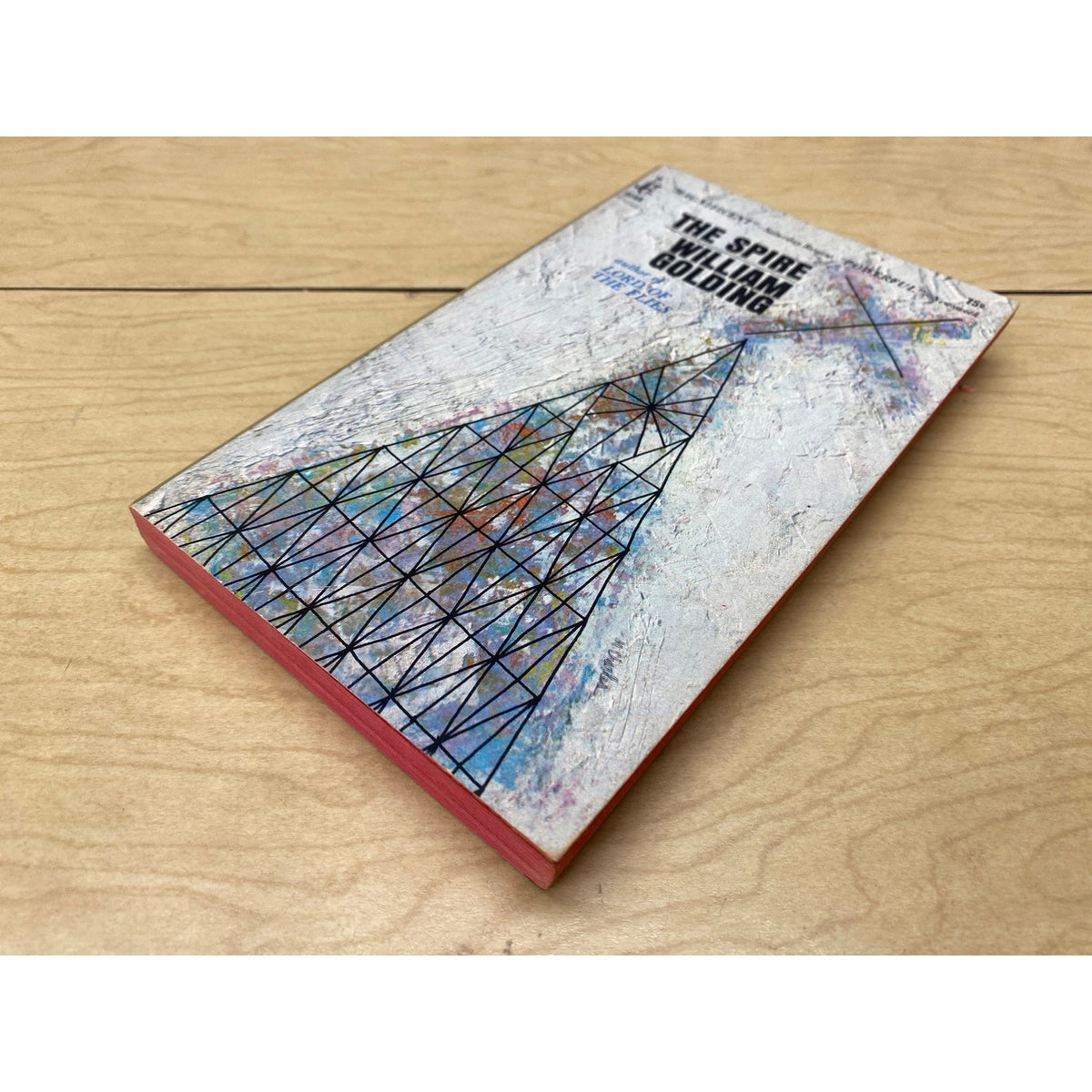 The Spire - William Golding - Vintage Paperback Book - 75 cent Pocket Book