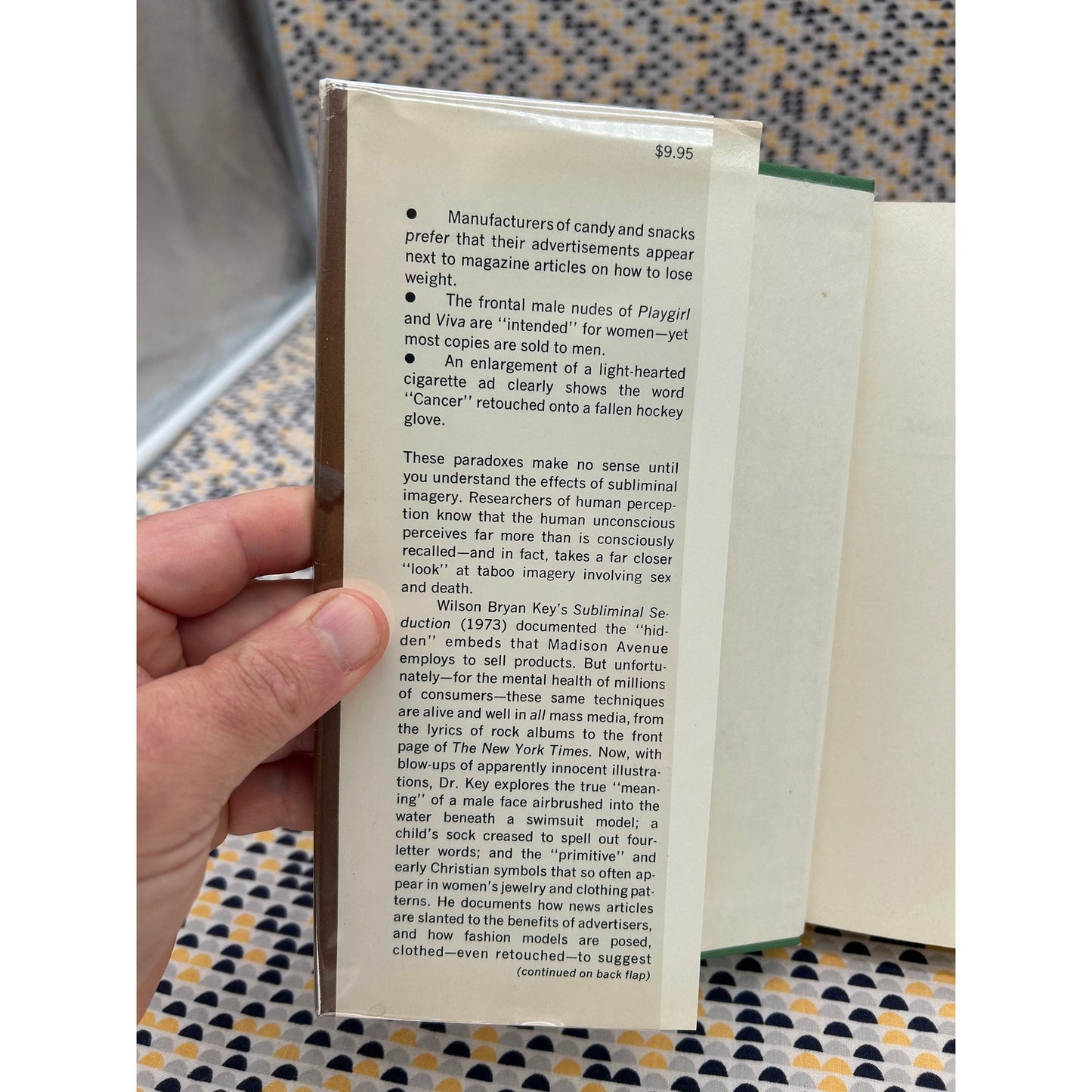 Media Sexploitation - Wilson Bryan Key - Prentice Hall Edition