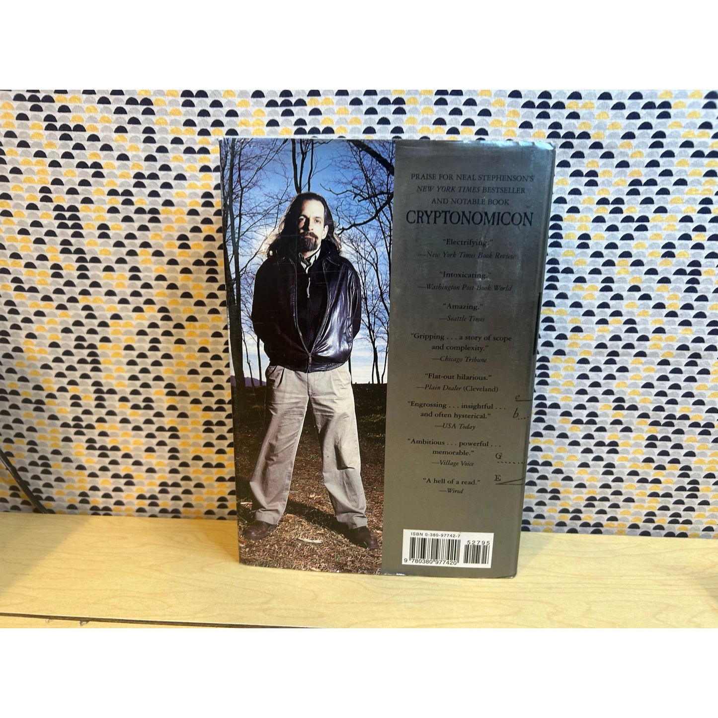 Quicksilver - Neal Stephenson - Vintage Hardcover Book - William Morrow - 1st Ed