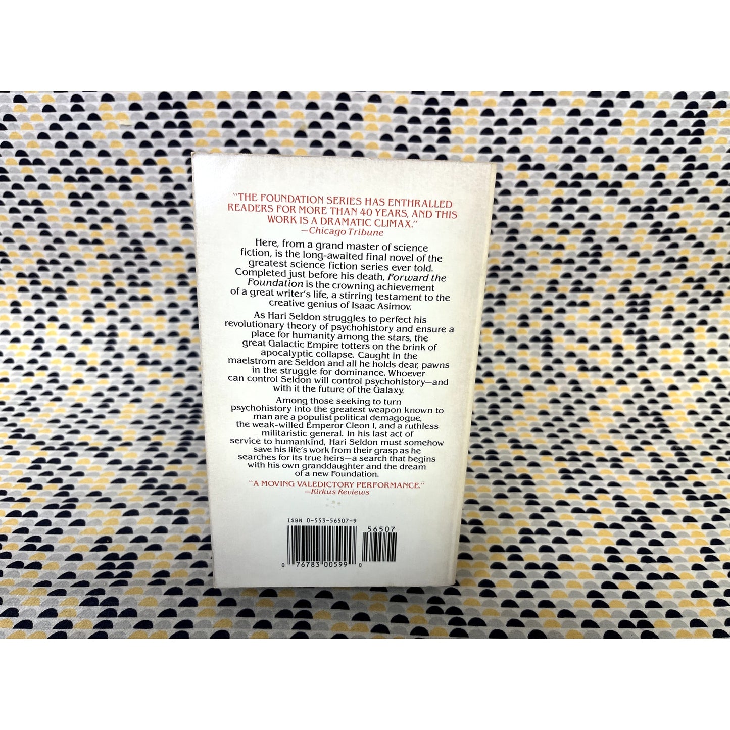 Forward The Foundation - Isaac Asimov - Bantam Books - Paperback
