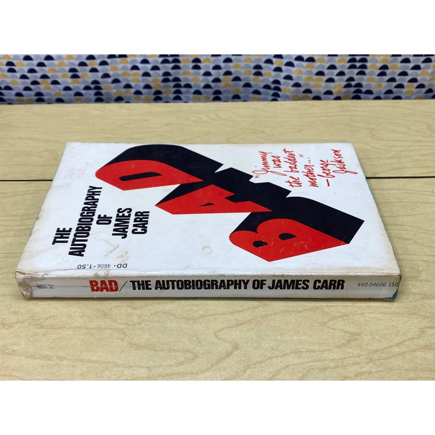 Bad - The Autobiography of James Carr - Vintage Paperback - 1975 First Printing