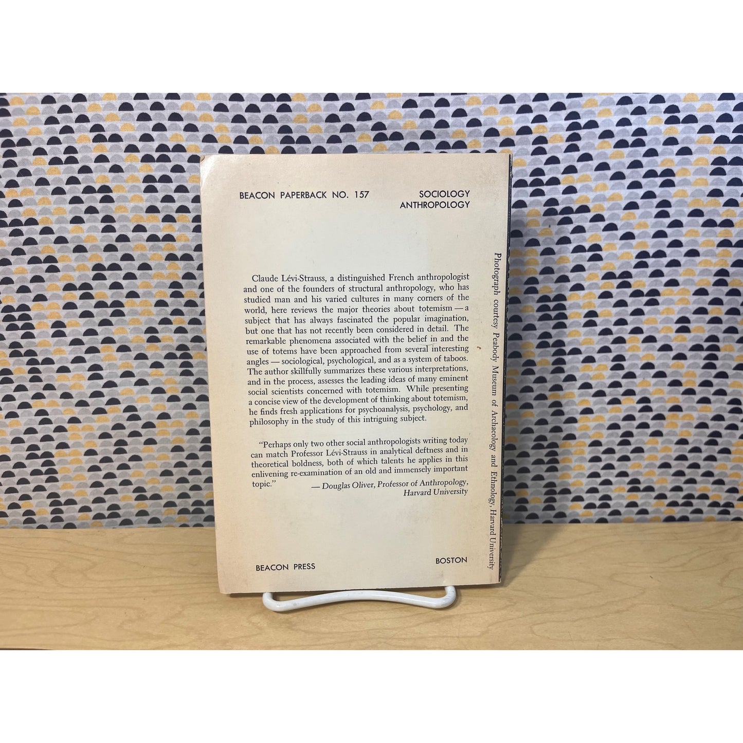 Totemism - Claude Levi-Strauss - Beacon Books - Paperback