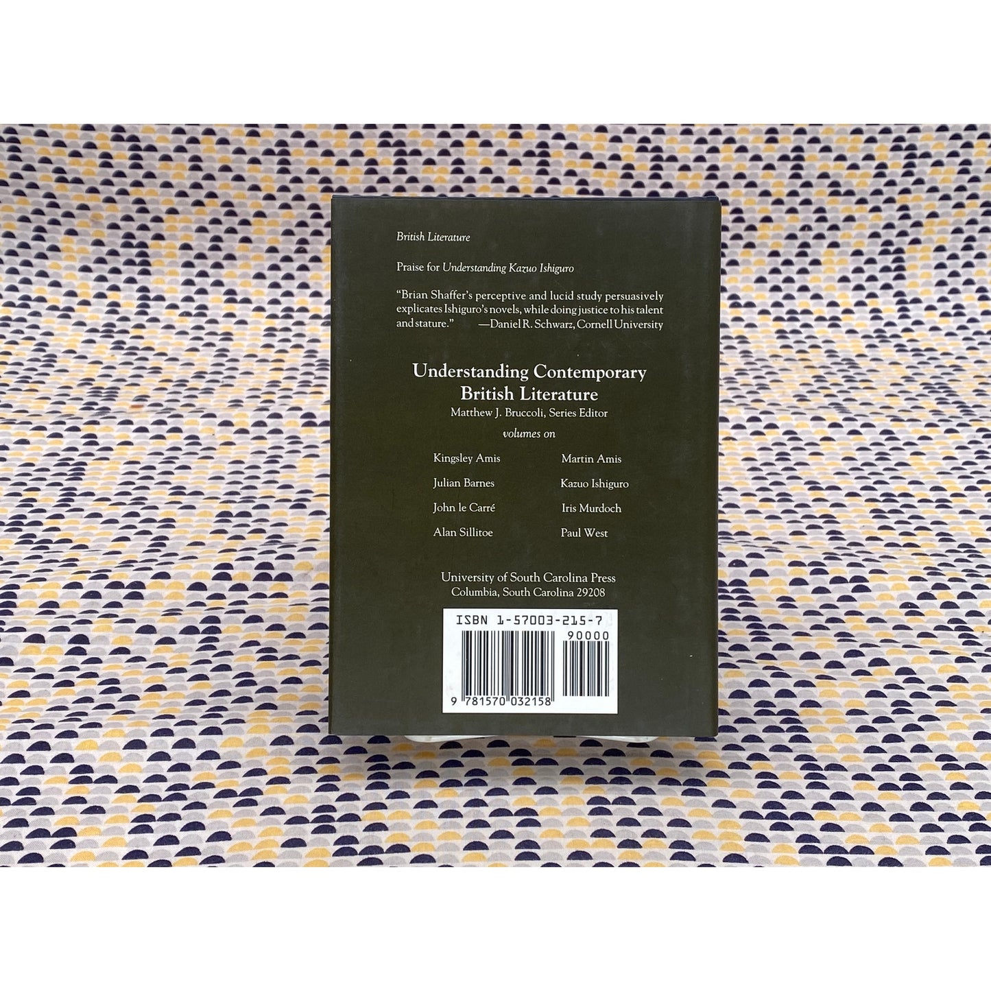 Understanding Kazuo Ishiguro - Brian Shaffer Hardcover U of South Carolina Press