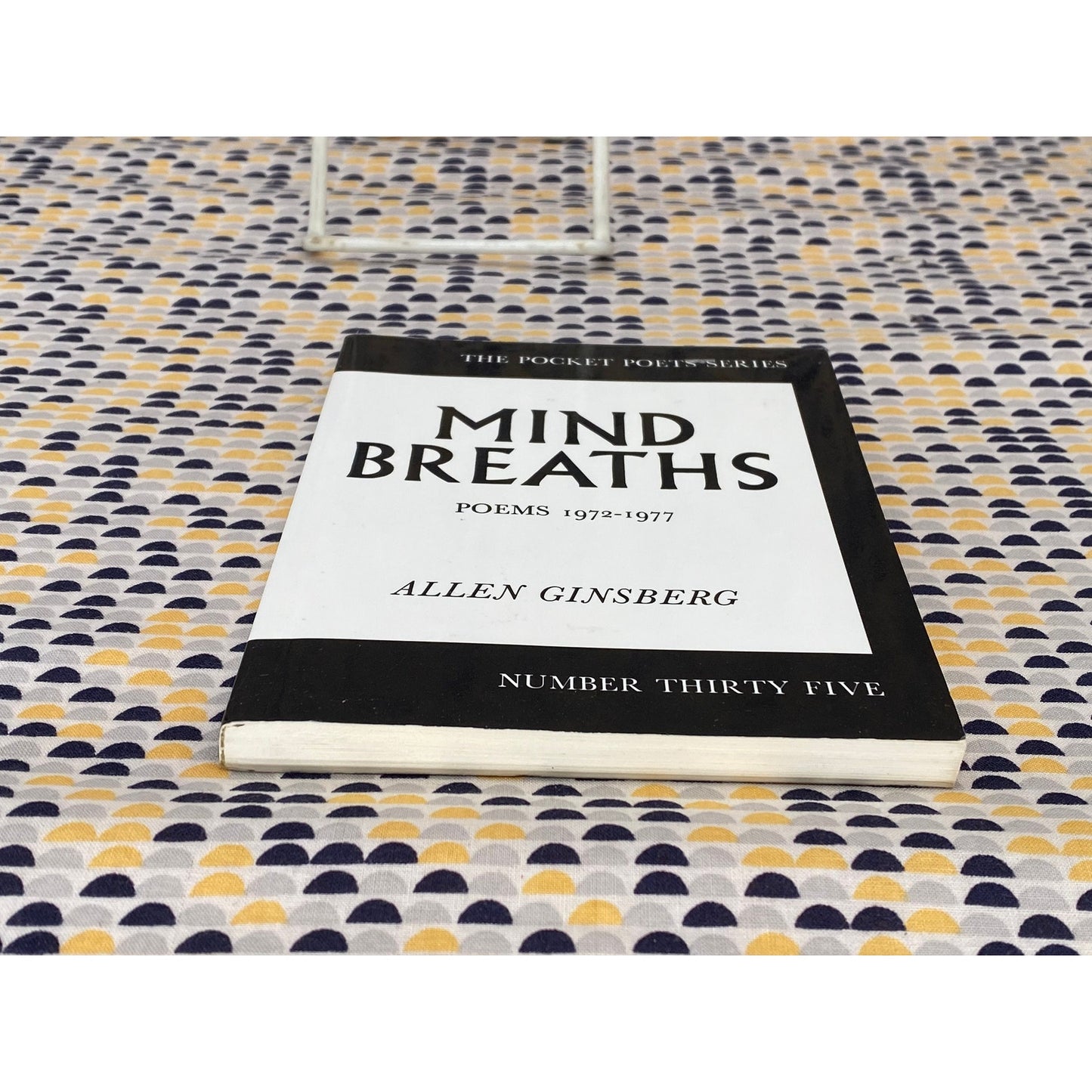 Mind Breaths - Allen Ginsberg - Pocket Poet Series #35 - Vintage Paperback Book - City Lights Edition