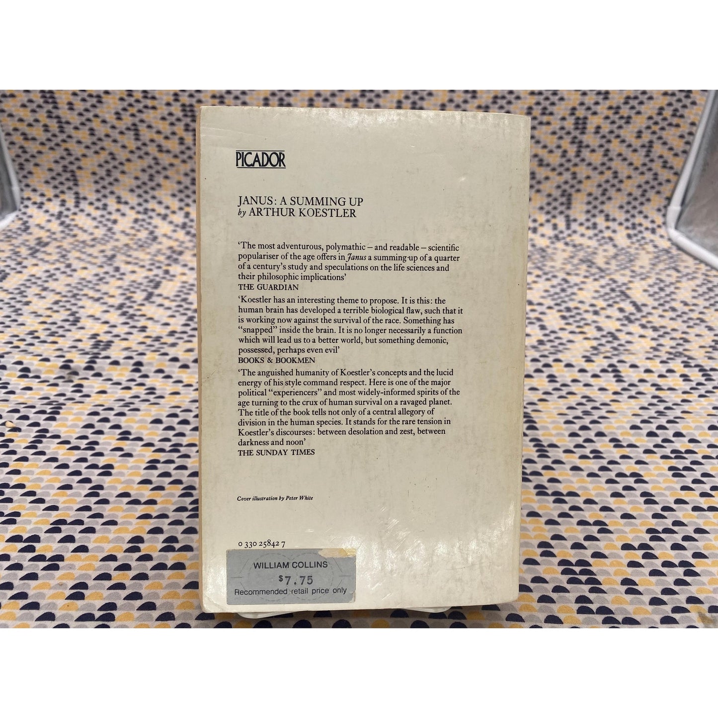 Janus: A Summing Up - Arthur Koestler - Vintage Paperback Book - Picador Edition