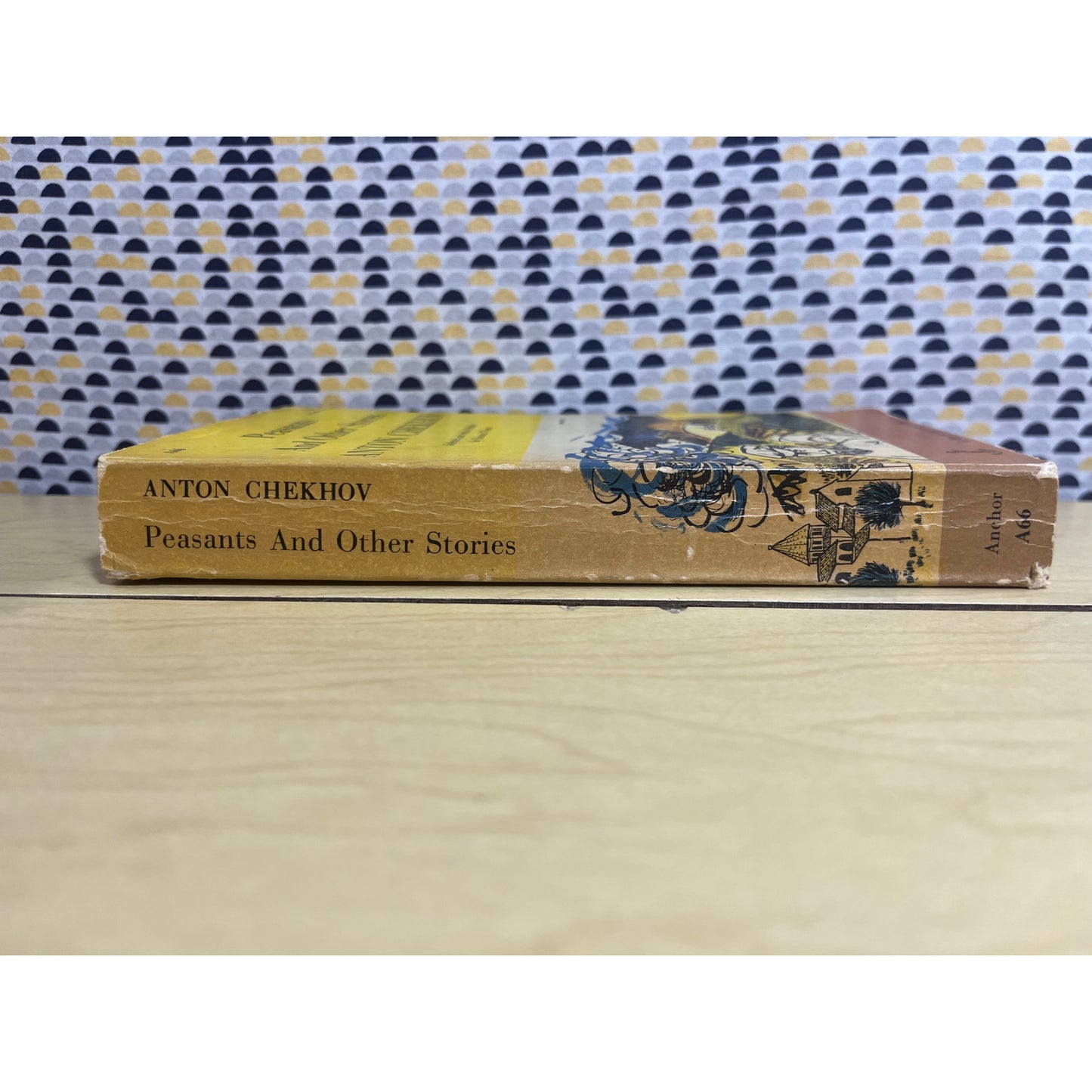 Peasants and Other Stories - Anton Chekhov - Doubleday Anchor - Frasconi Cover Art