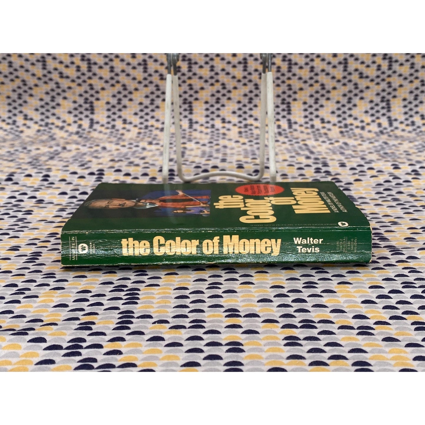 The Color of Money- Walter Tevis - Movie Tie-In - Vintage Paperback Book - Warner Books Edition