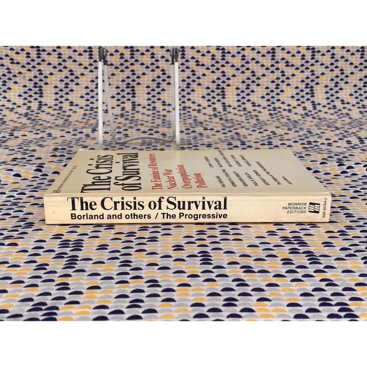 The Crisis Of Survival - The editors of The Progressive - Vintage Paperback Book