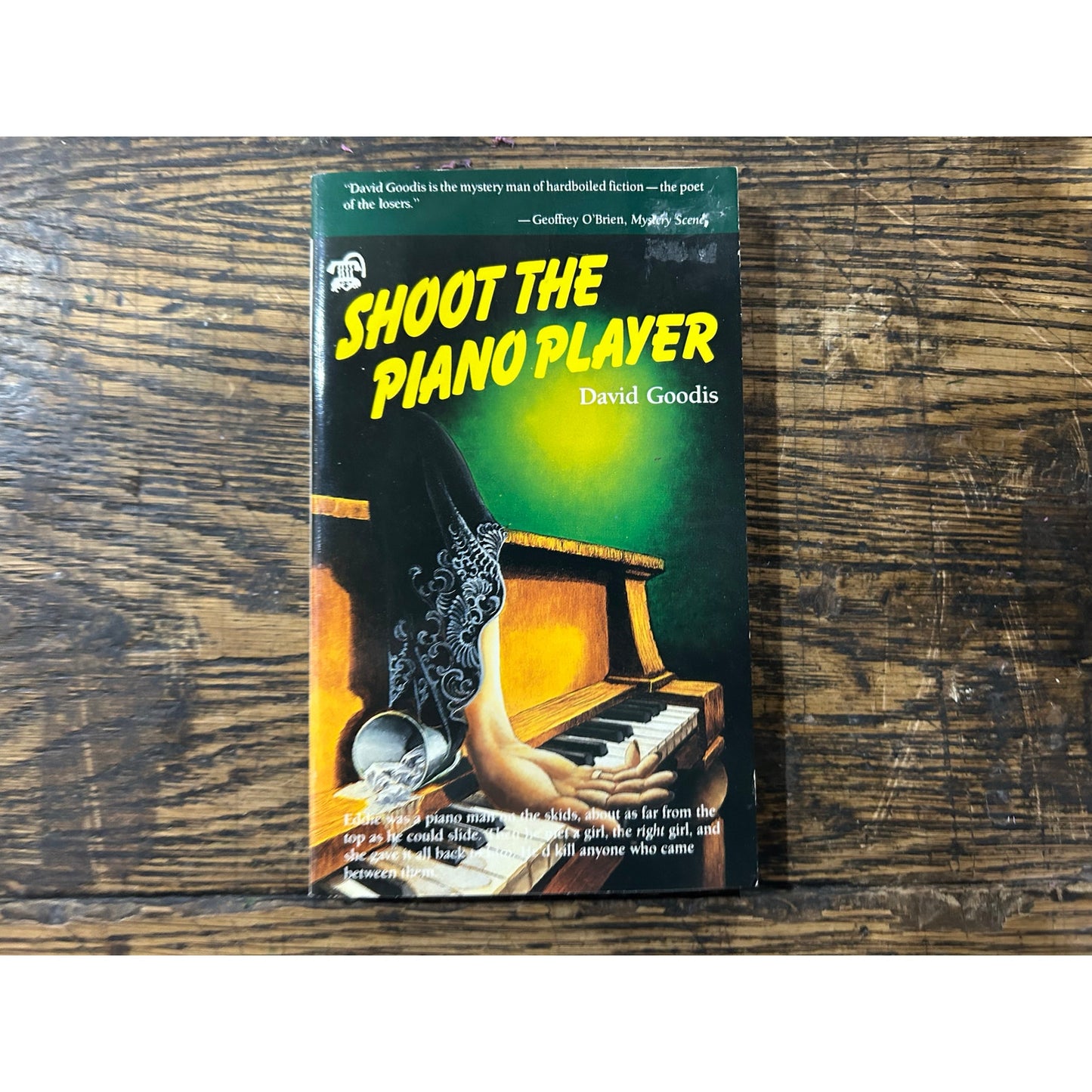 Shoot the Piano Player - David Goodis - Black Lizard Crime - Paperback