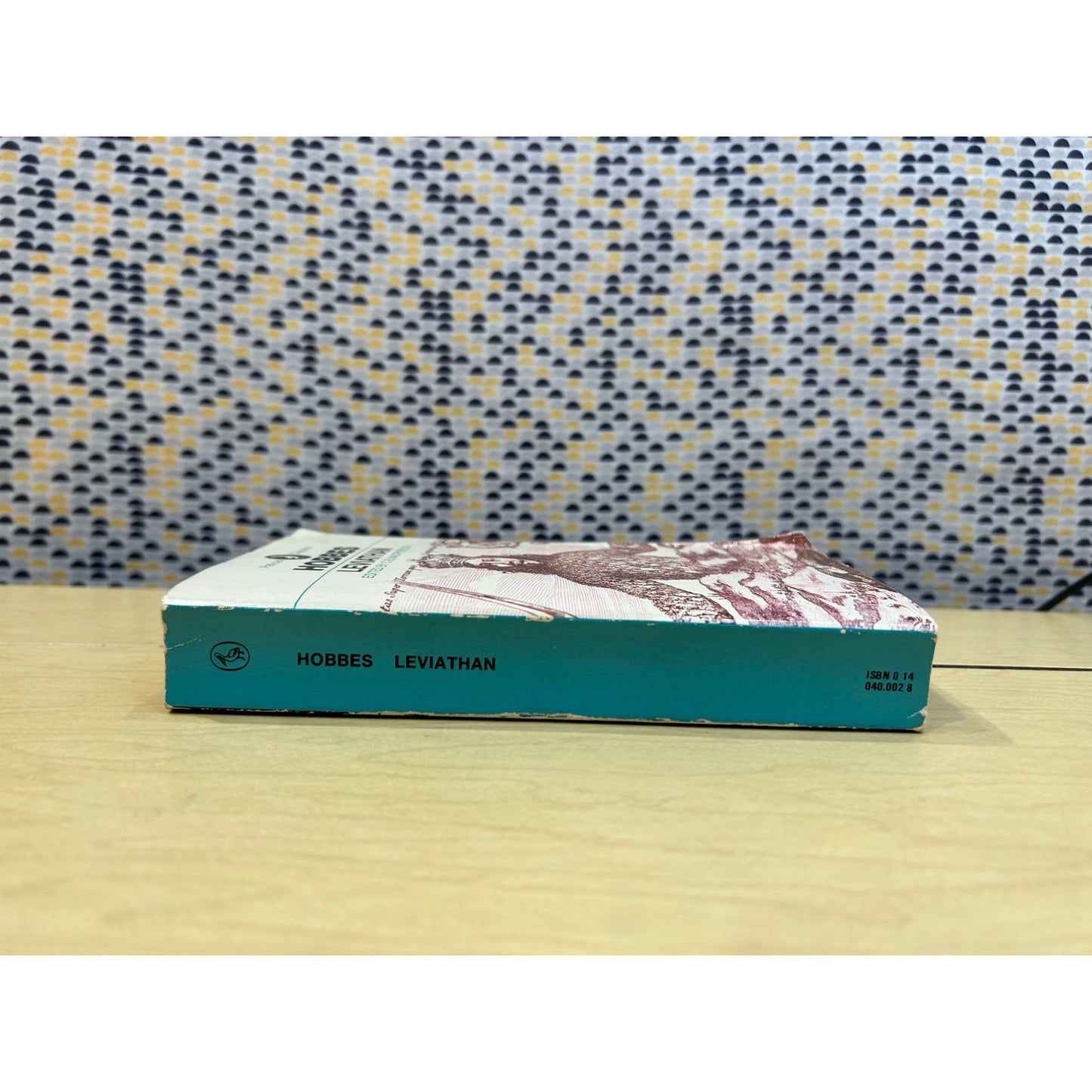 Leviathan - Thomas Hobbes - Vintage Paperback Book - Penguin Classics Edition