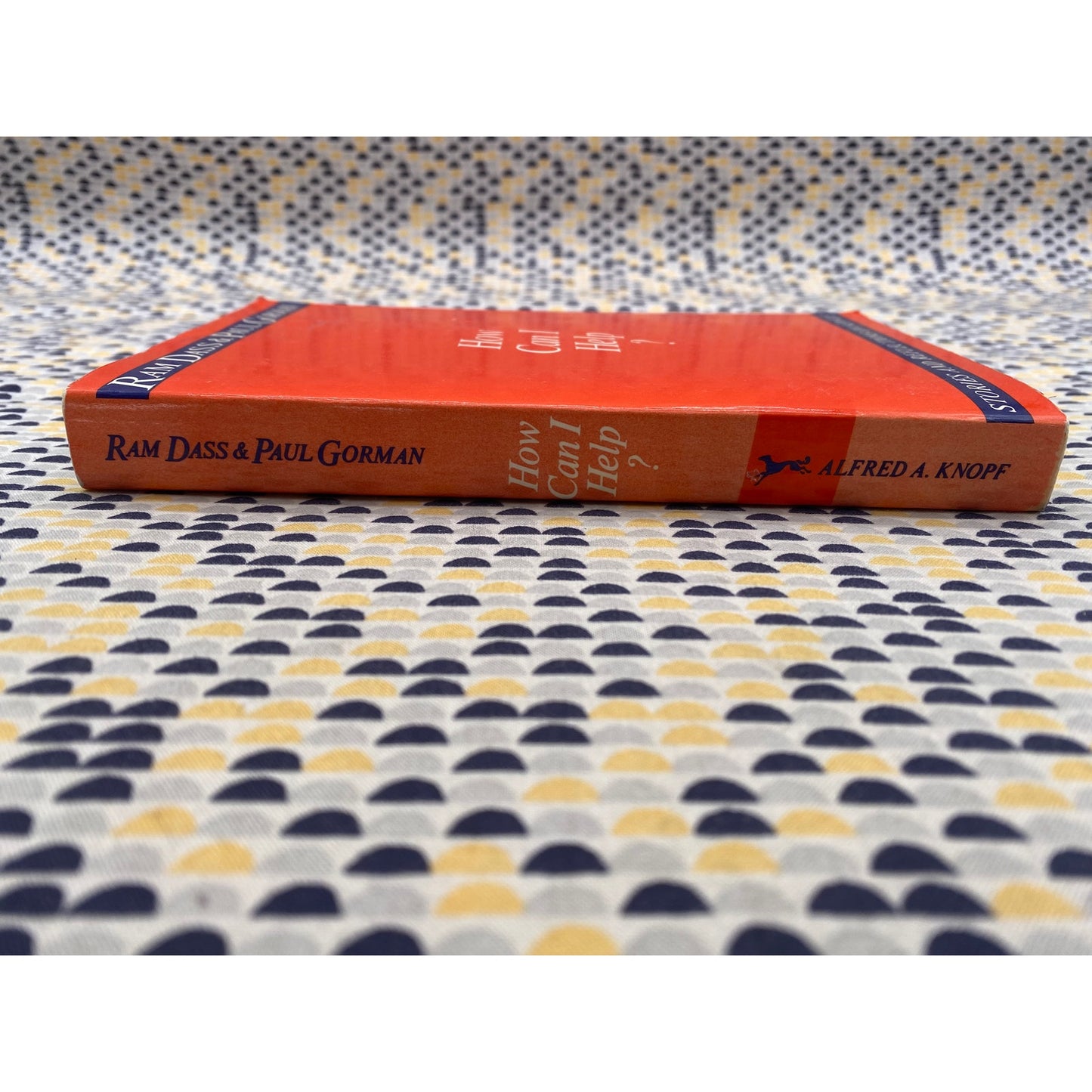 How Can I Help? - Ram Dass & Paul Goodman - Stories and Reflections on Service - Vintage Paperback Book - Knopf Edition
