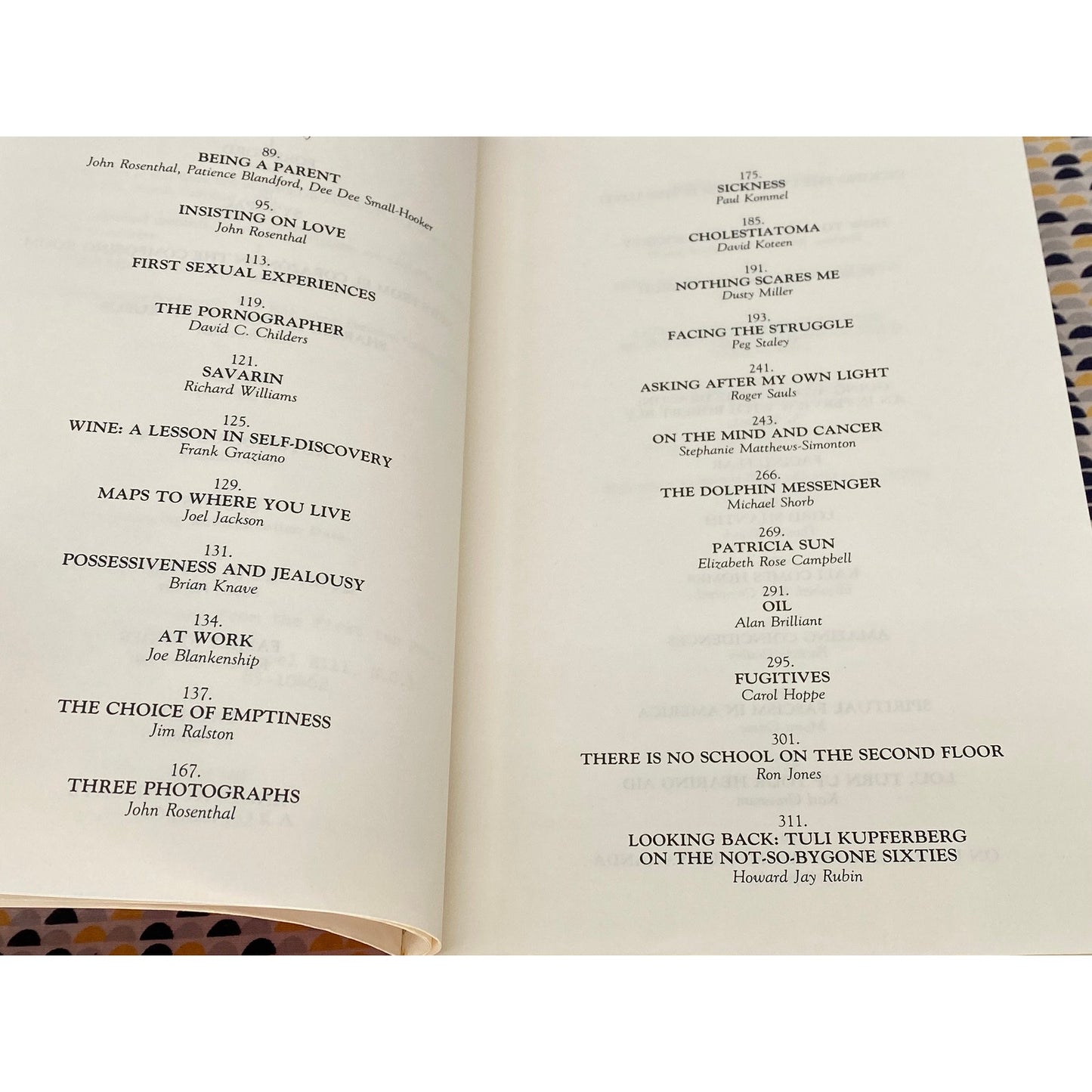A Bell Ringing In The Empty Sky: The Best Of The Sun, Volume I - Sy Safransky - Vintage Paperback Book - MHO Works Edition