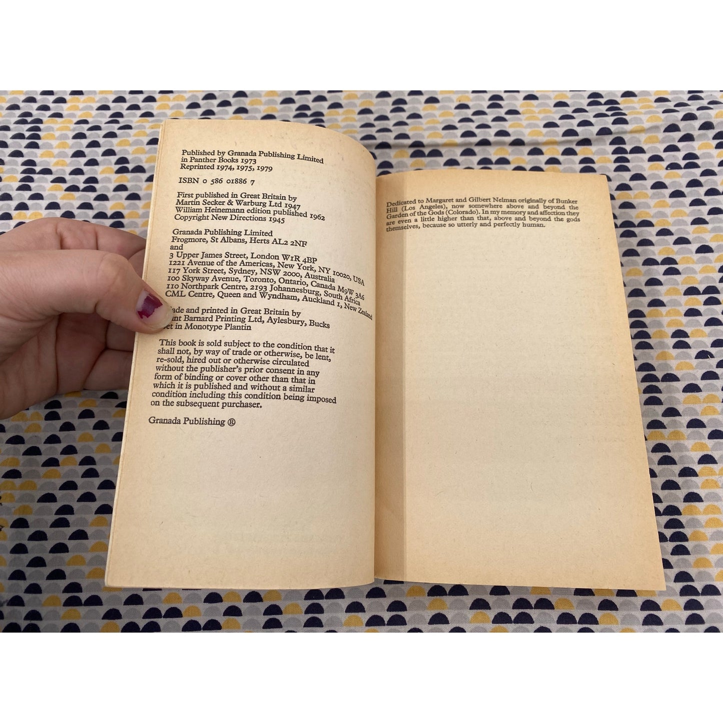 The Air Conditioned Nightmare - Henry Miller - Vintage Paperback - Panther Edition