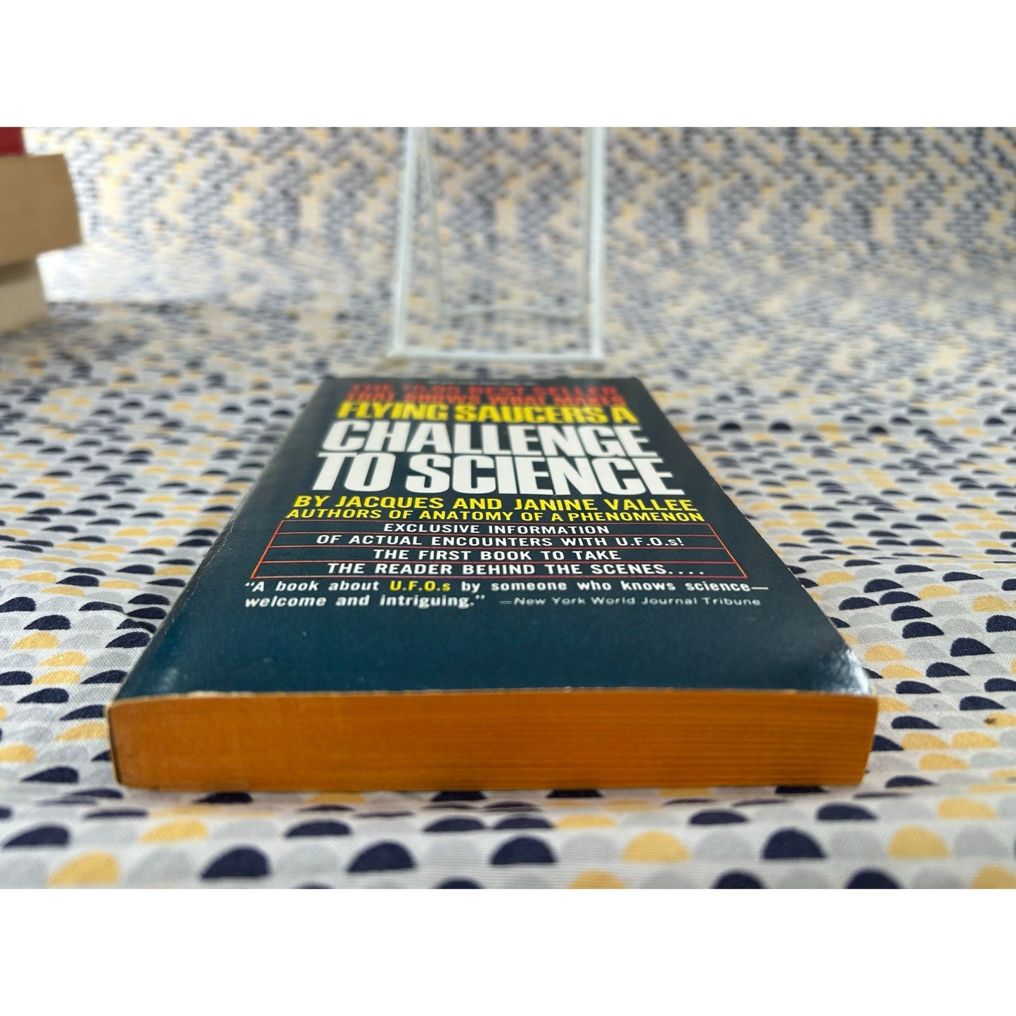 Challenge To Science - Jacques and Janine Vallee and Vallee - Vintage Paperback Book - Ace Edition