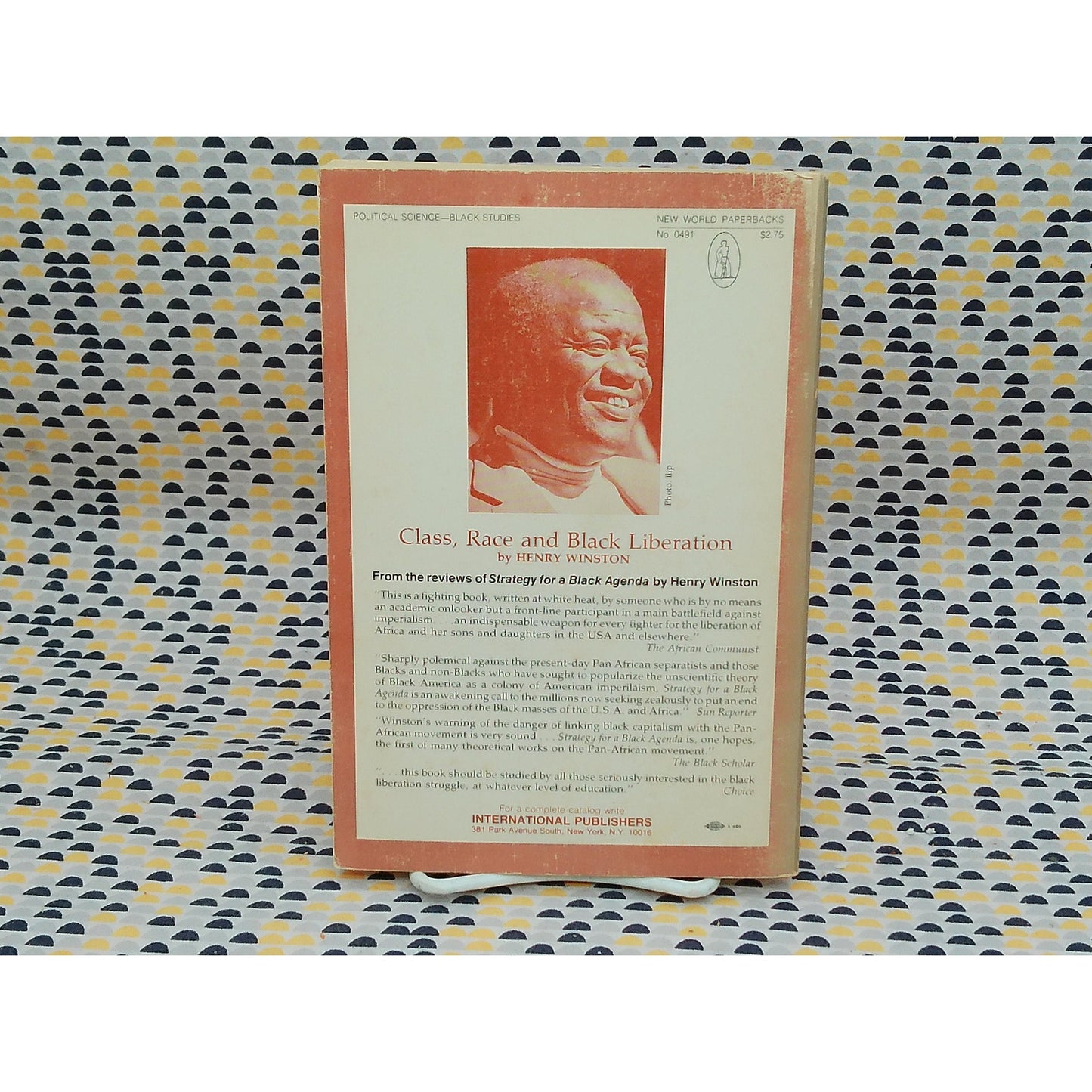 Class, Race And Black Liberation - Henry Winston - International Publishers Ed