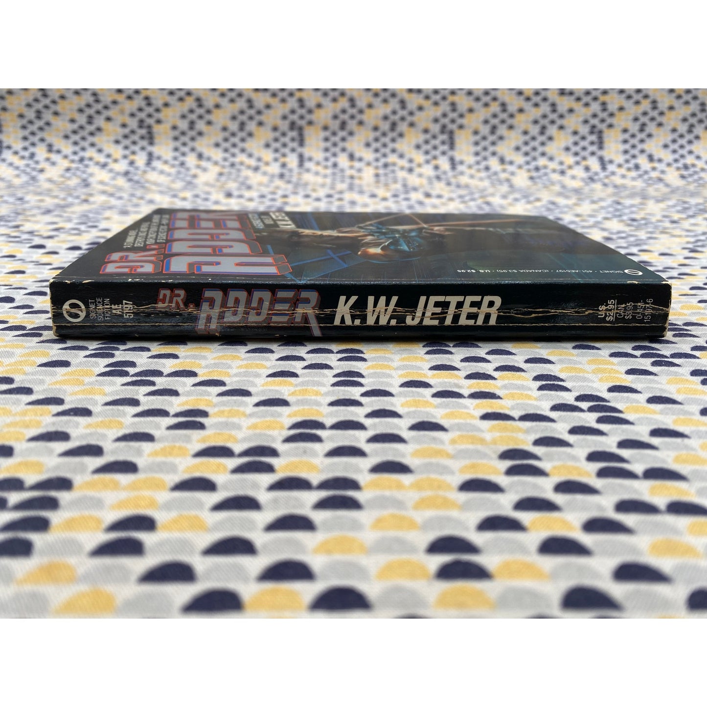Dr. Adder - K.W. Jeter - Vintage Paperback Book - 1988 Signet First Printing