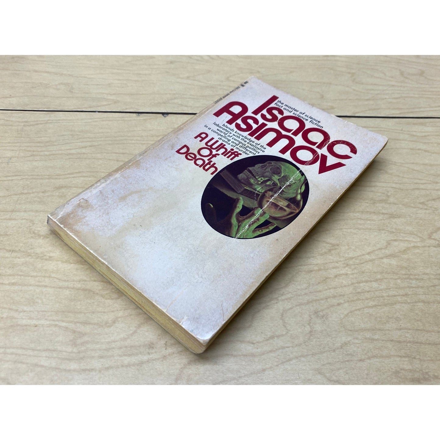 A Whiff of Death - Isaac Asimov - Vintage Paperback Book - Lancer Books