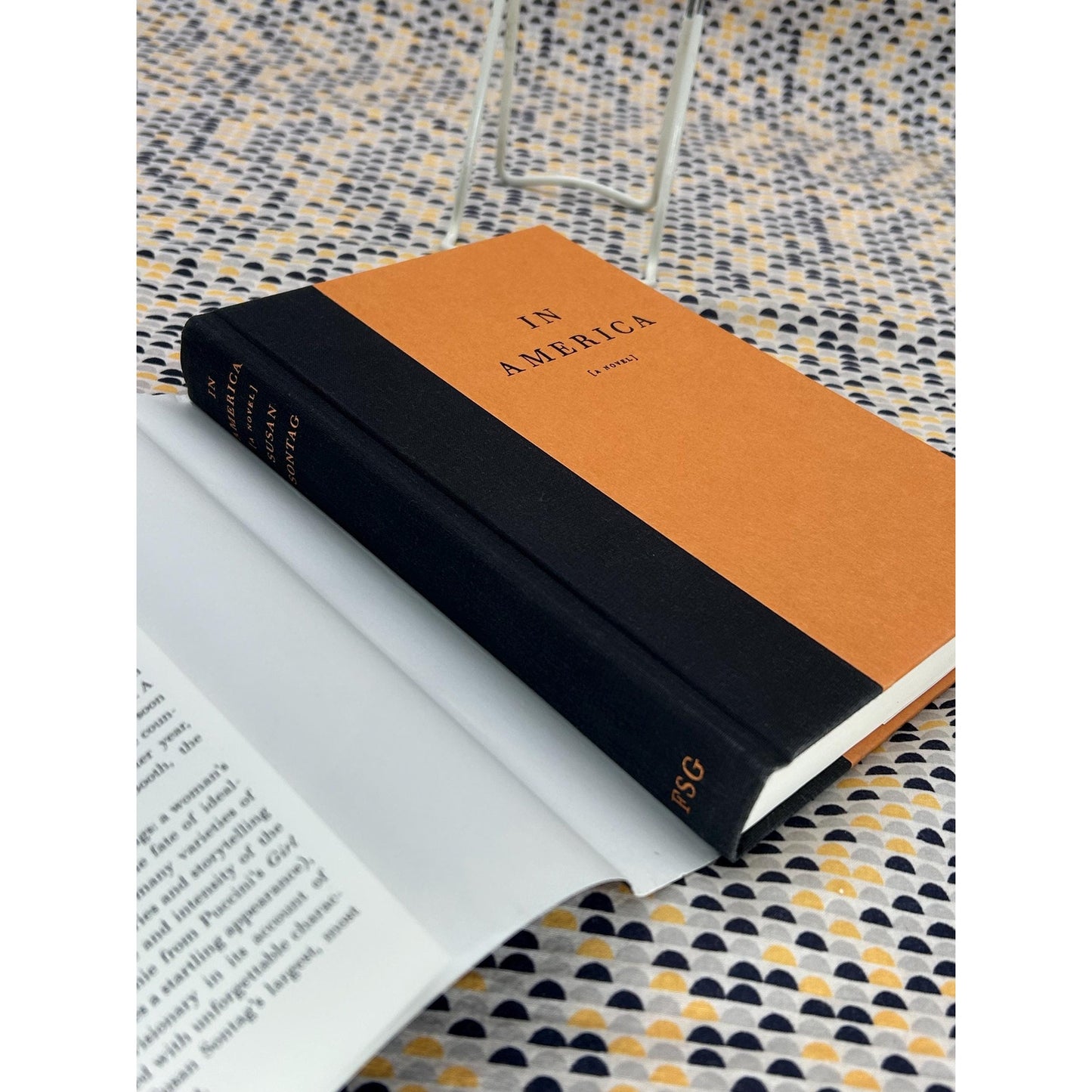 In America - Susan Sontag - Vintage Hardcover Book - Farrar, Strauss and Giroux Edition