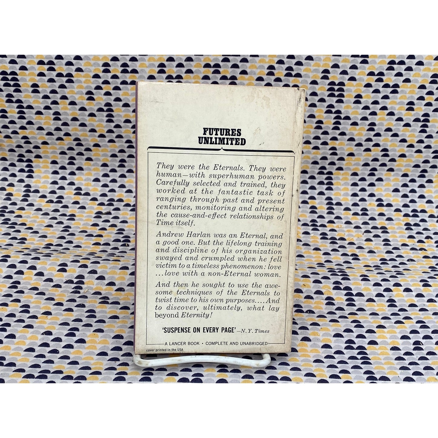 The End of Eternity - Isaac Asimov - Vintage Paperback - 60 cent Lancer Books Edition