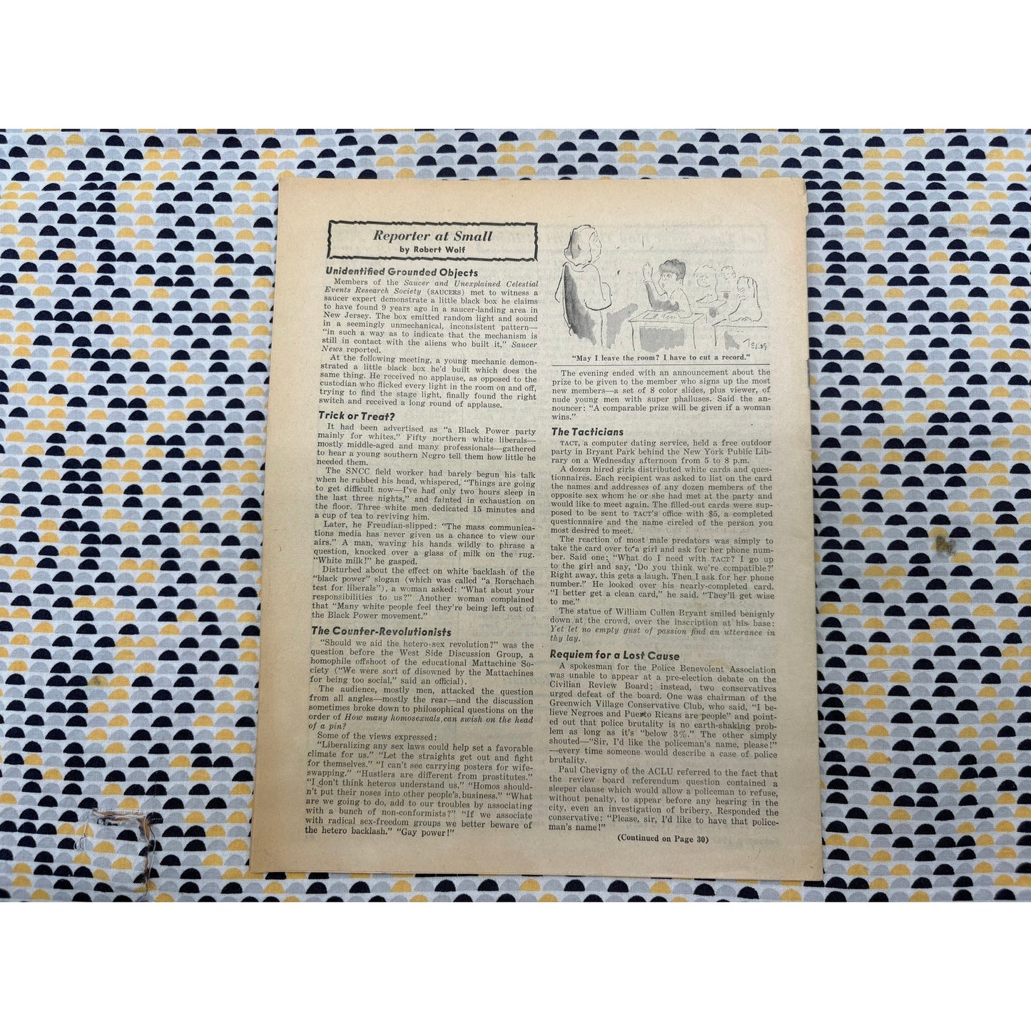 The Realist Magazine - Counterculture Newspaper - February 1967 - No. 73