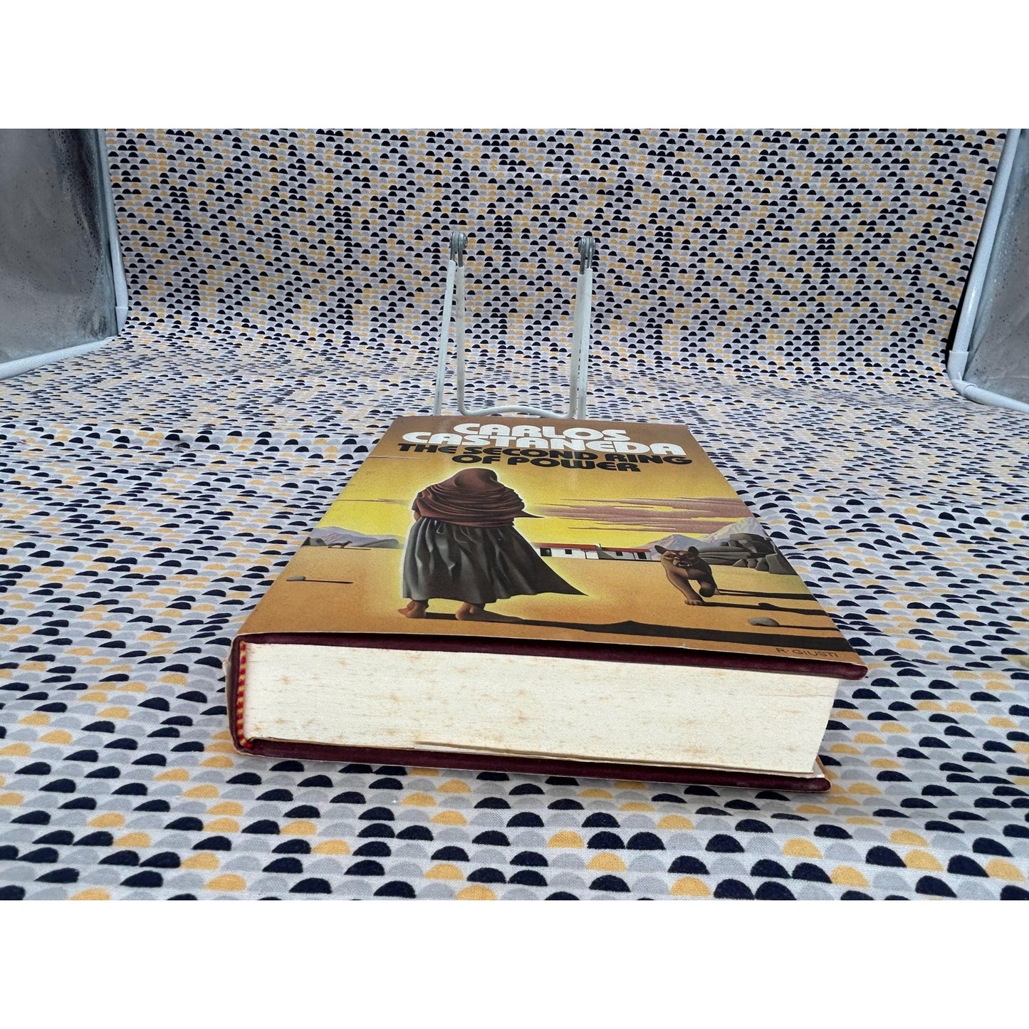 The Second Ring of Power - Carlos Castaneda - Vintage Hardcover Book - Simon and Schuster - 1st Edition, 1st Printing
