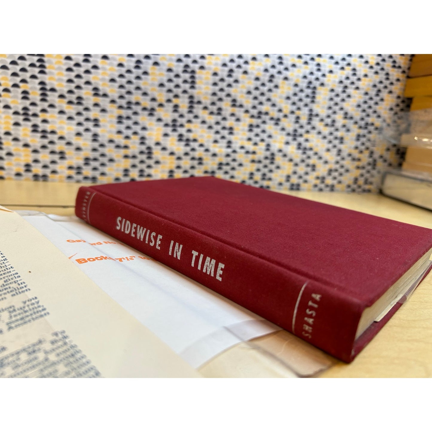 Sidewise In Time - Murray Leinster - 1950 Shasta 1st Edition - Hannes Bok Art