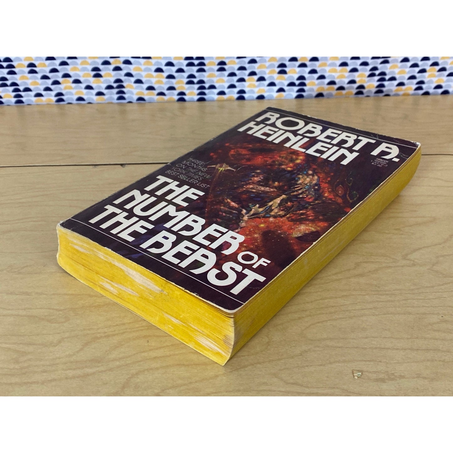 The Number of the Beast - Robert A. Heinlein - Vintage Paperback Book - Fawcett Science Fiction