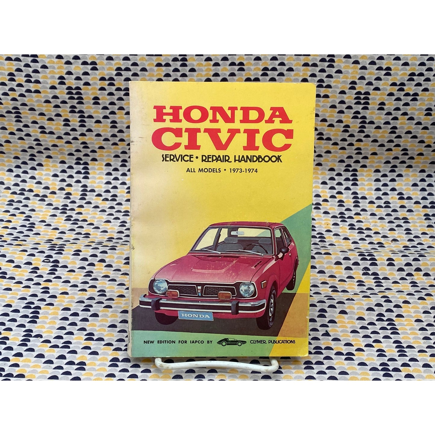Honda Civic Service/Repair Handbook: All Models 1973-1974 - Clymer Publications - Vintage Paperback Book - Clymer Publications Edition