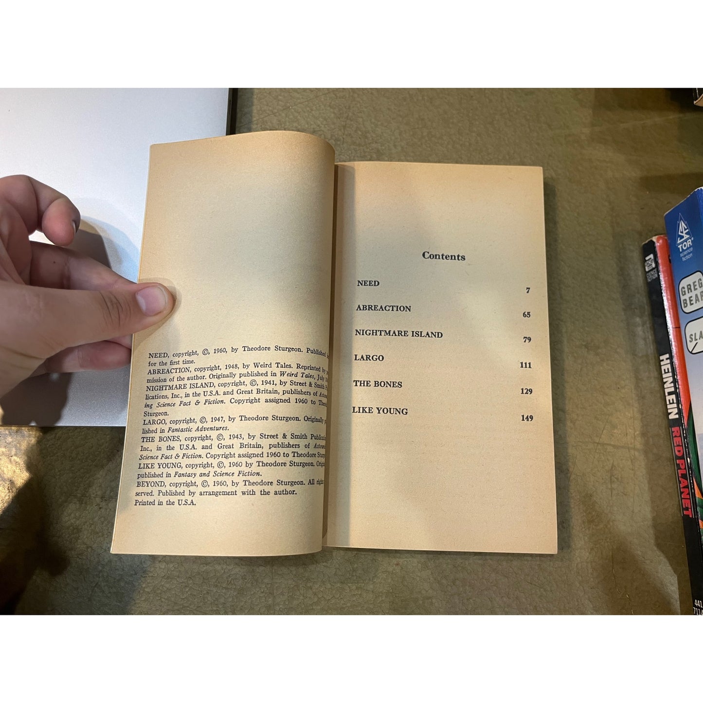 Beyond - Theodore Sturgeon - Avon Books - Paperback