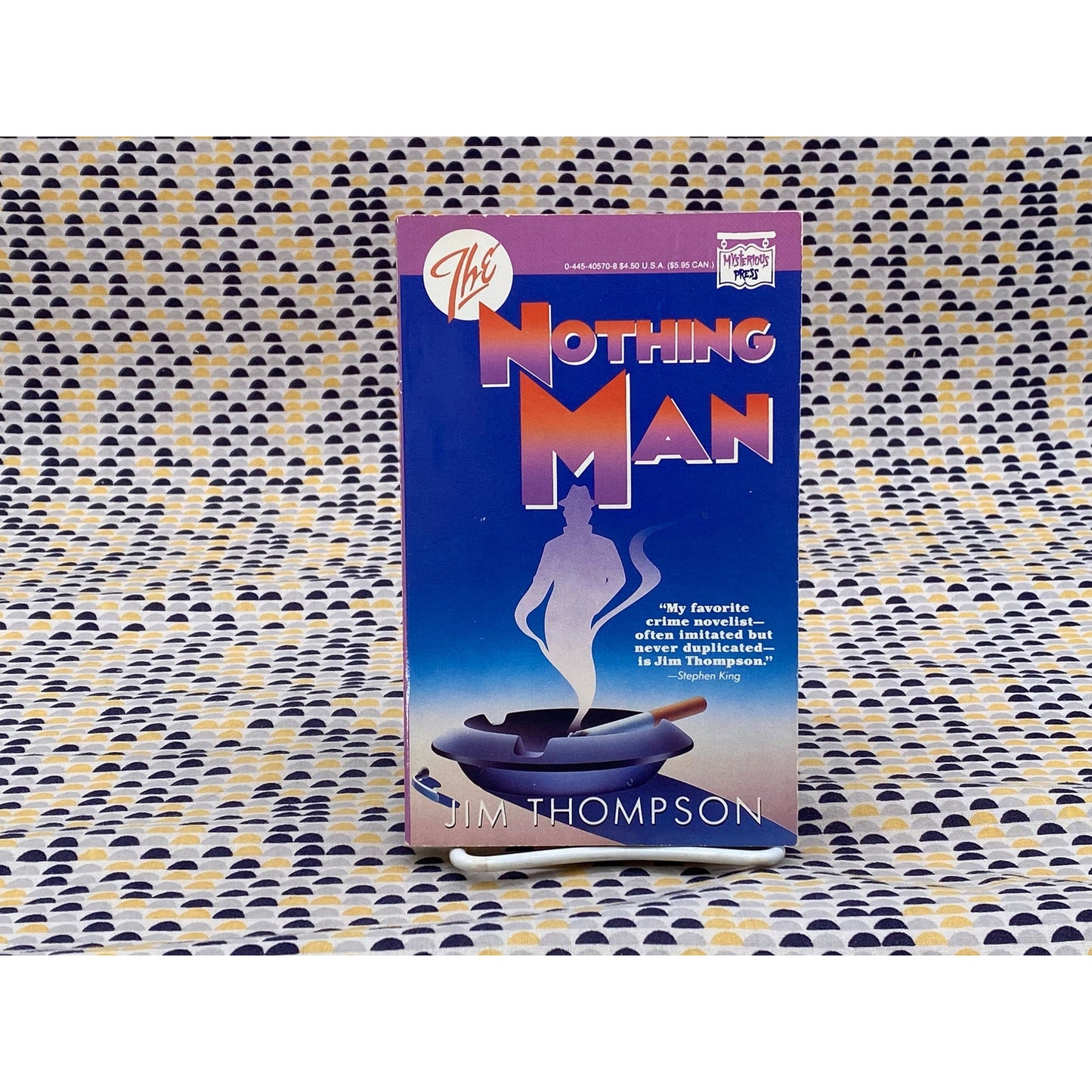 The Nothing Man - Jim Thompson - Vintage Paperback - Mysterious Press Edition