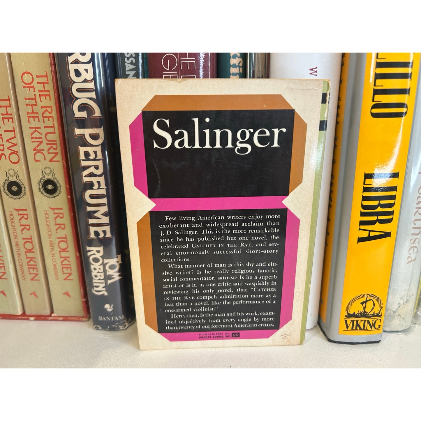 Salinger - A Critical and Personal Portrait - J.D. Salinger - Vintage Paperback Book - 50 cent Pocket Books Edition