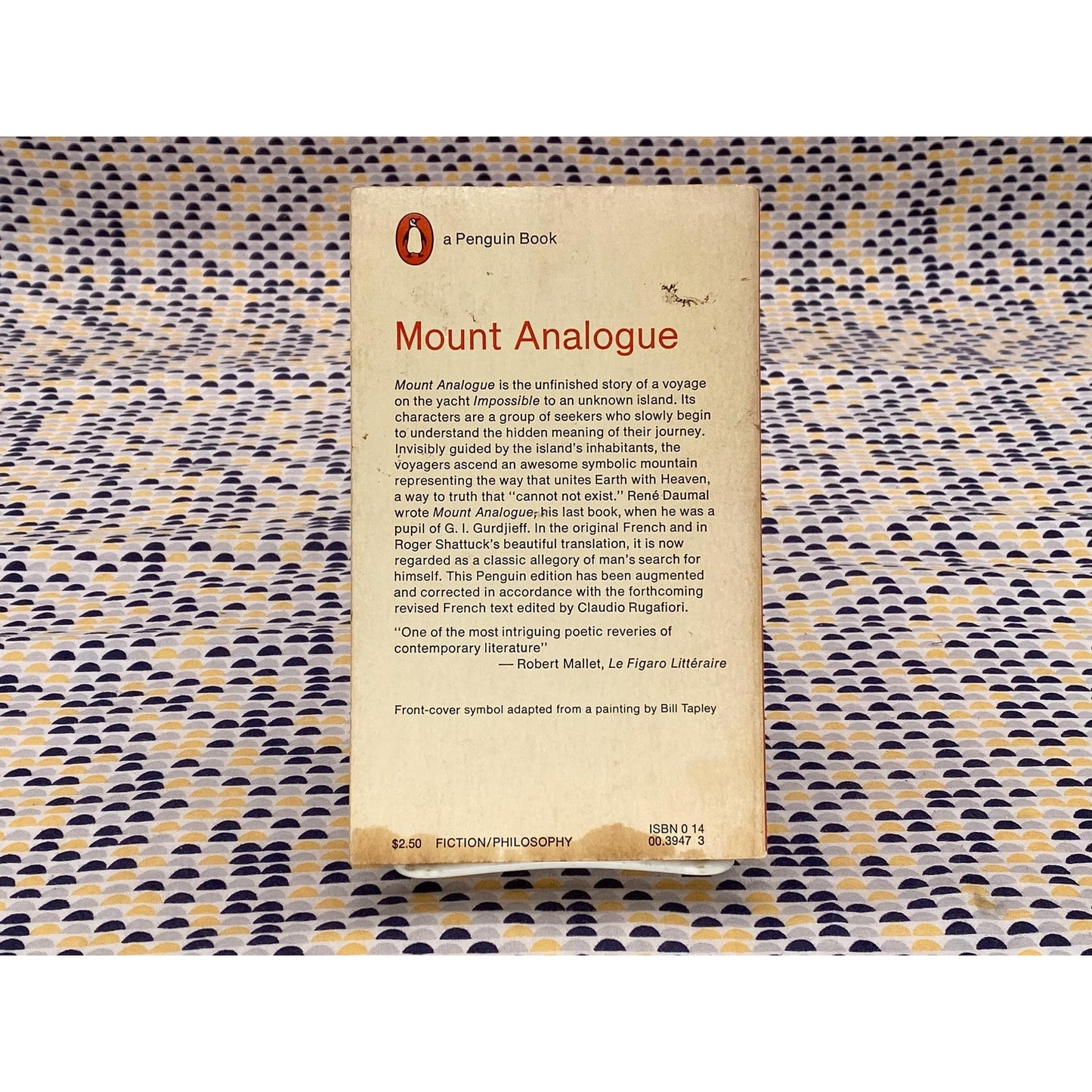 Mount Analogue - René Daumal - Vintage Paperback Book - Penguin Edition