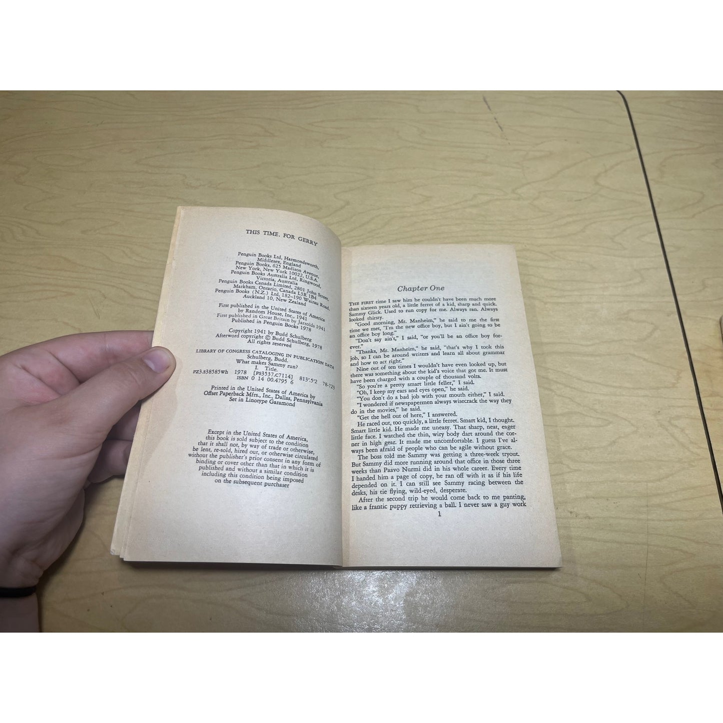 What Makes Sammy Run? - Budd Schulberg - Penguin Books - Paperback