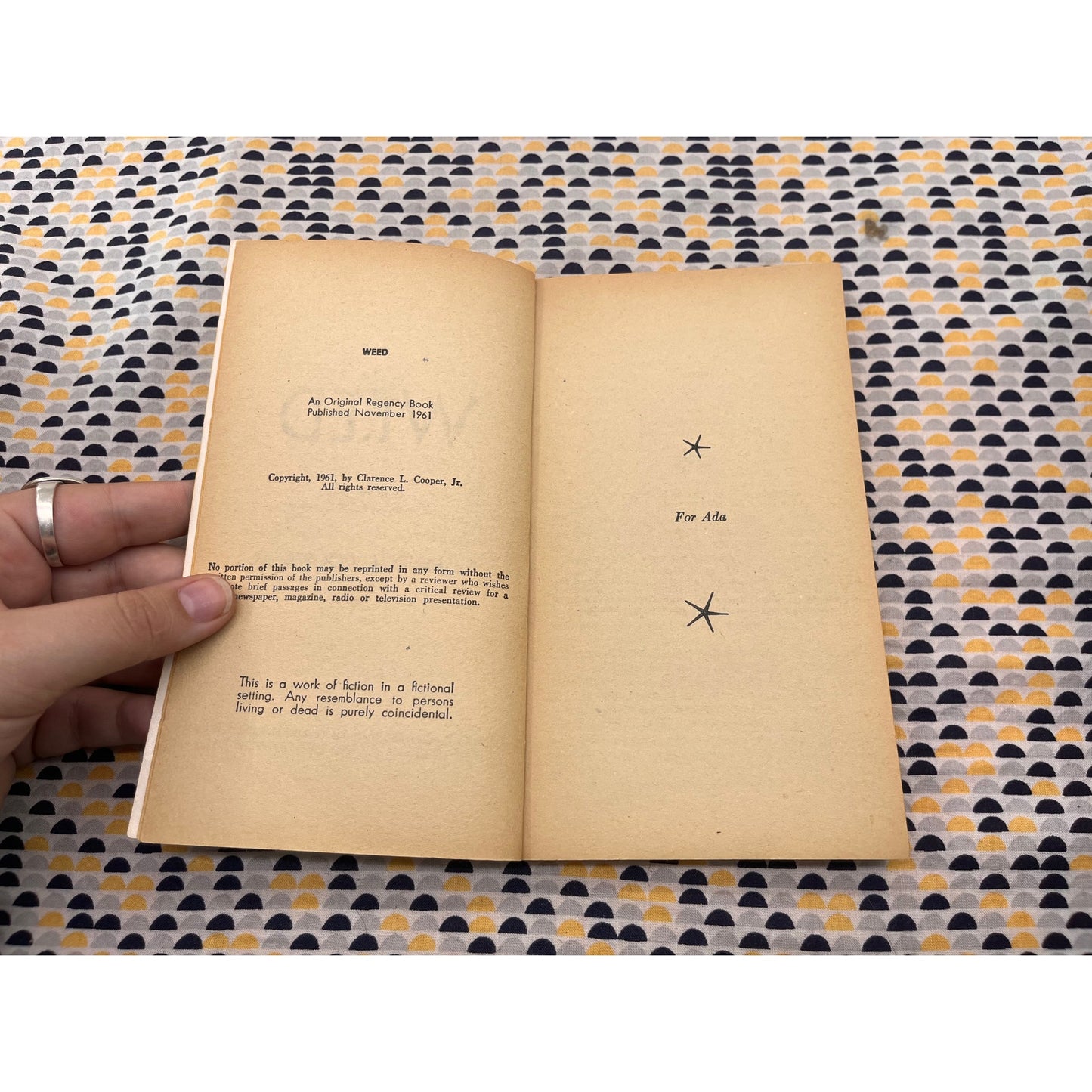 Weed - Clarence L. Cooper Jr. - Regency Books